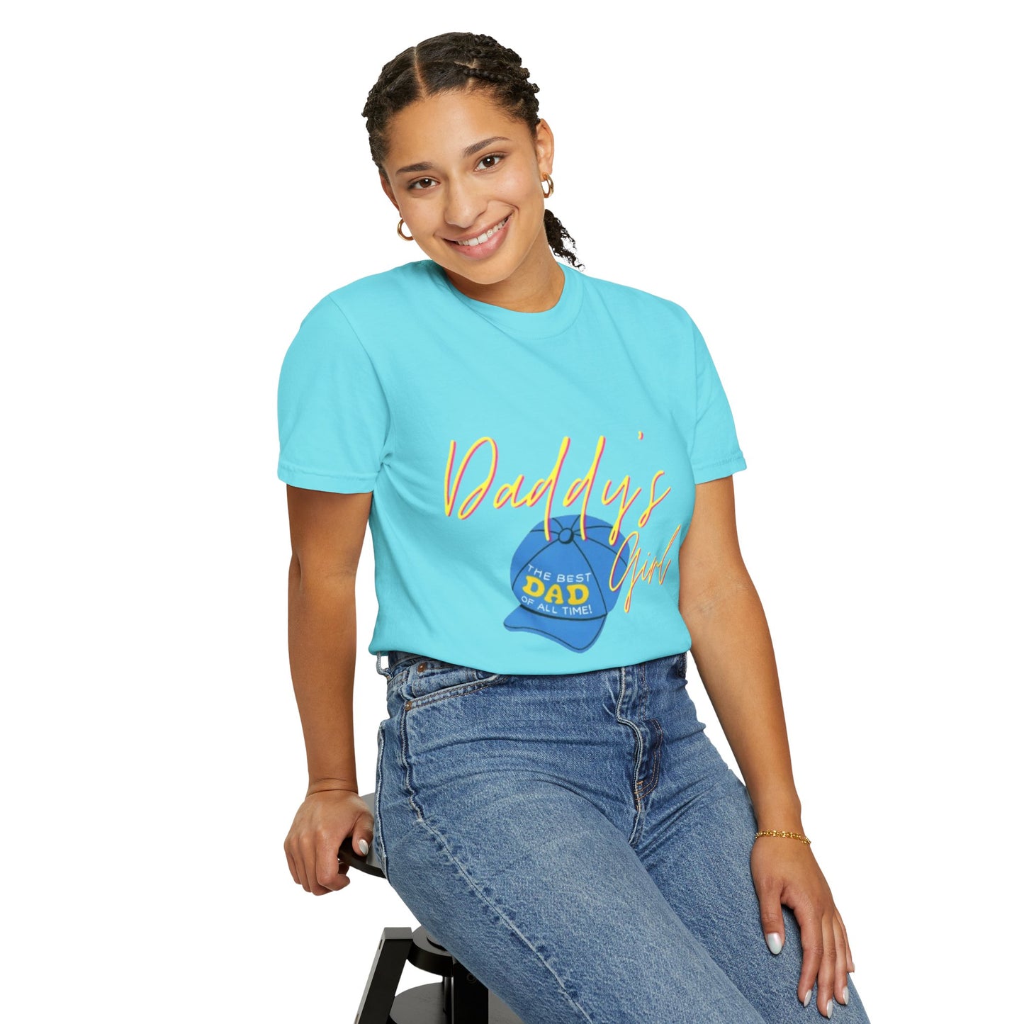 Father's Day Tshirt Gift, Daddy's Girl T-Shirt, Unisex Garment-Dyed Tee, Perfect Gift for Father's Day or Birthday, Trendy Casual Wear, Comfortable Everyday Style
