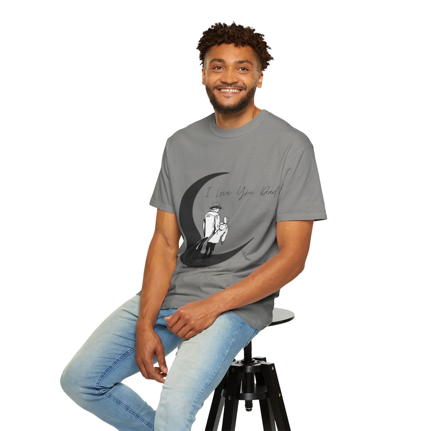 I Love You Dad Unisex T-Shirt | Gift for Father's Day, Dad Birthday Gift, Family Matching Tee, Casual Wear, Love You Dad Tee