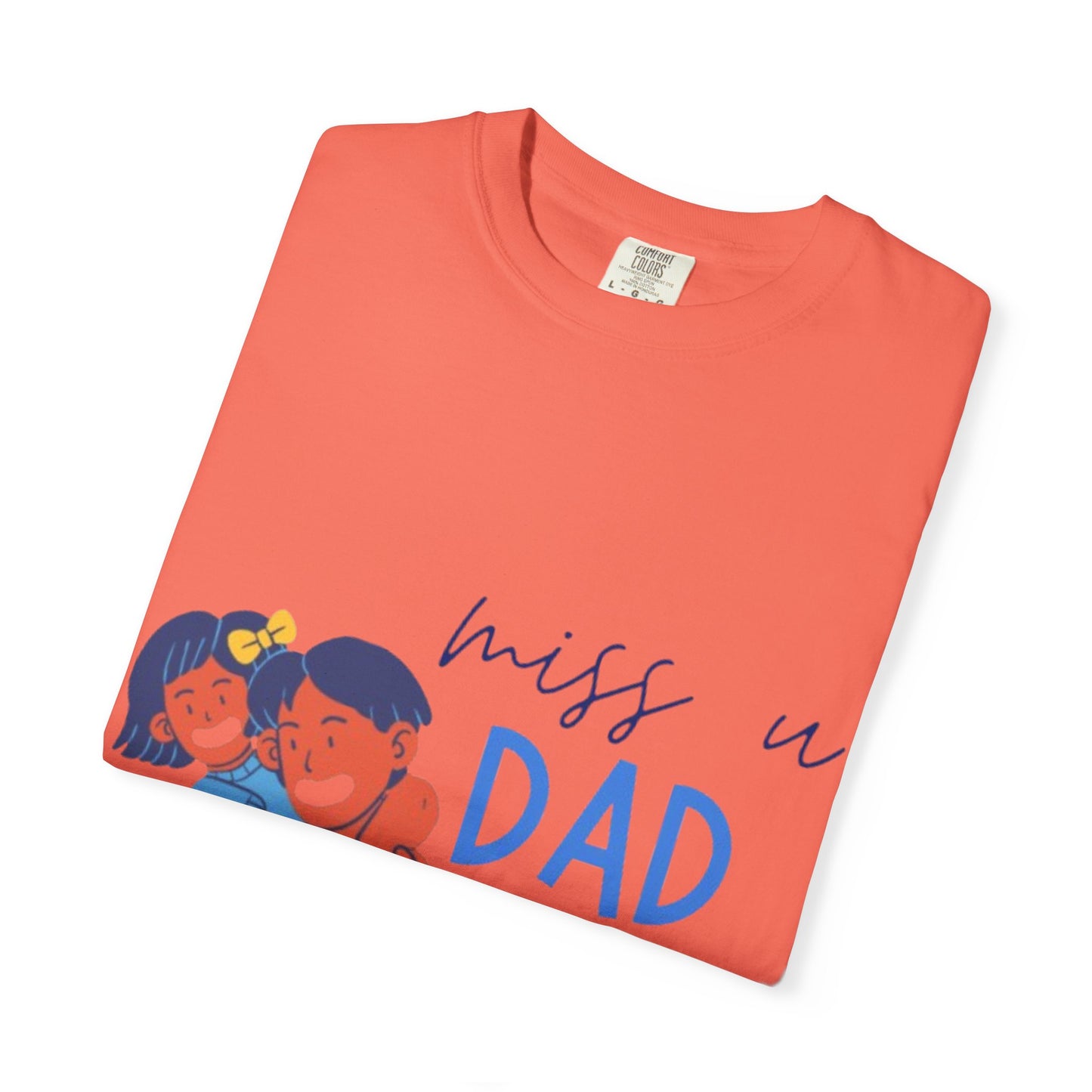 Father's Day T-Shirt, Unisex Garment-Dyed T-Shirt, Gift for Dad, Casual Wear, Family Reunion, Summer Outing, Dad Shirt