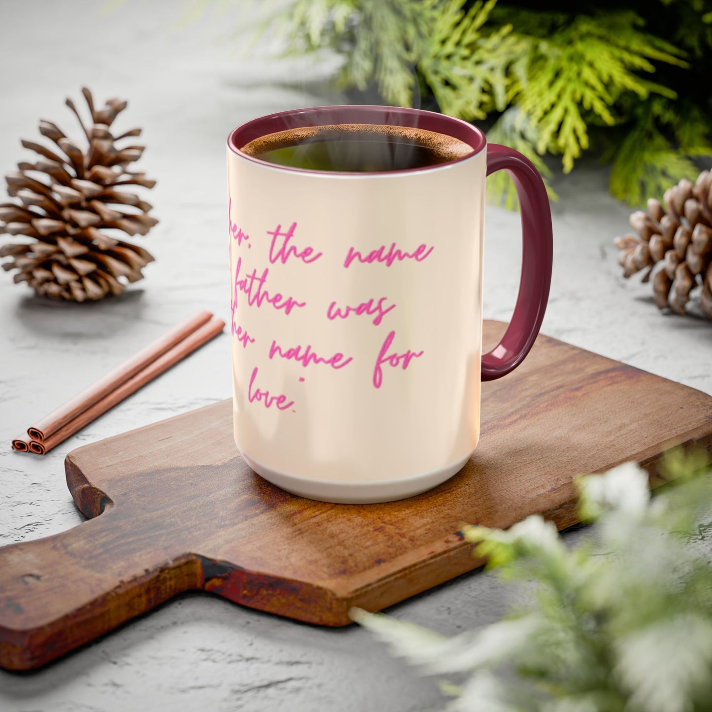 Father's Day Gift Mug, Colorful Inspirational Mug for Dads, Unique Father’s Day Gift, Heartfelt Coffee Cup, Ceramic Tea Mug, Dad Mug with Quote