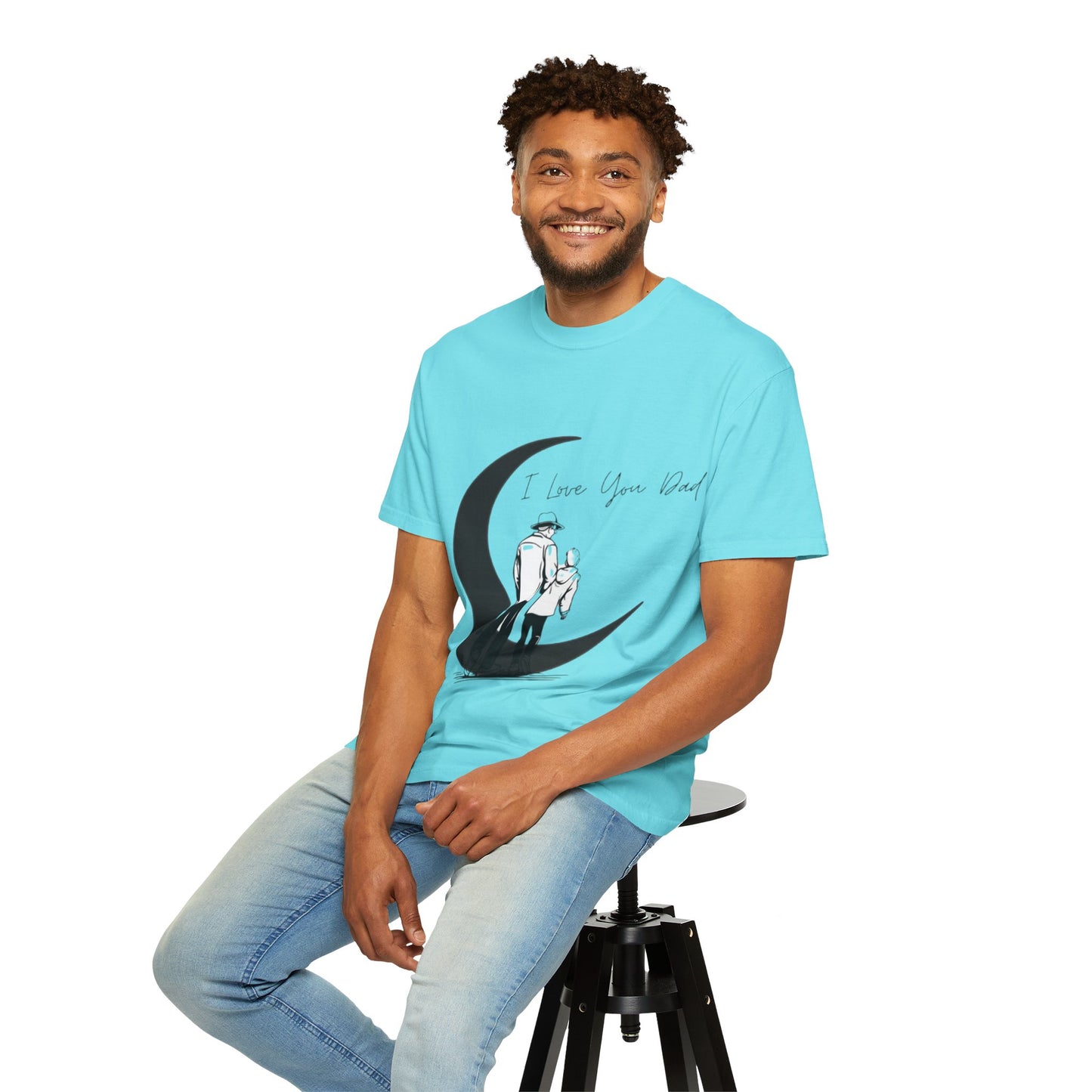 I Love You Dad Unisex T-Shirt | Gift for Father's Day, Dad Birthday Gift, Family Matching Tee, Casual Wear, Love You Dad Tee