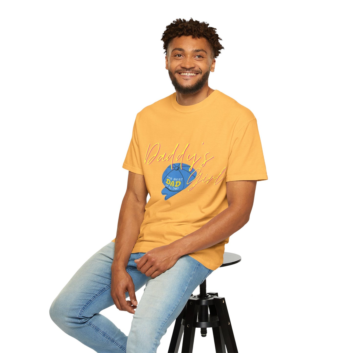 Father's Day Tshirt Gift, Daddy's Girl T-Shirt, Unisex Garment-Dyed Tee, Perfect Gift for Father's Day or Birthday, Trendy Casual Wear, Comfortable Everyday Style