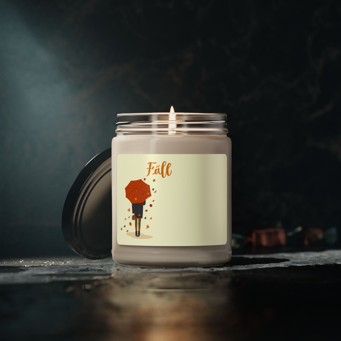 Autumn Bliss Scented Soy Candle, Fall Decor, Cozy Home Fragrance, Gift for Her, Seasonal Candle, Aromatherapy Candle, Elegant Fall Accent