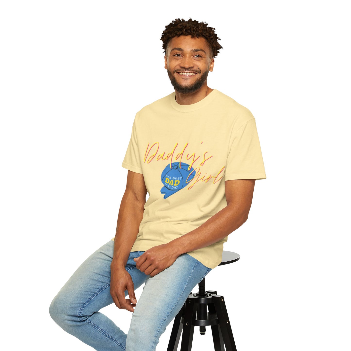 Father's Day Tshirt Gift, Daddy's Girl T-Shirt, Unisex Garment-Dyed Tee, Perfect Gift for Father's Day or Birthday, Trendy Casual Wear, Comfortable Everyday Style