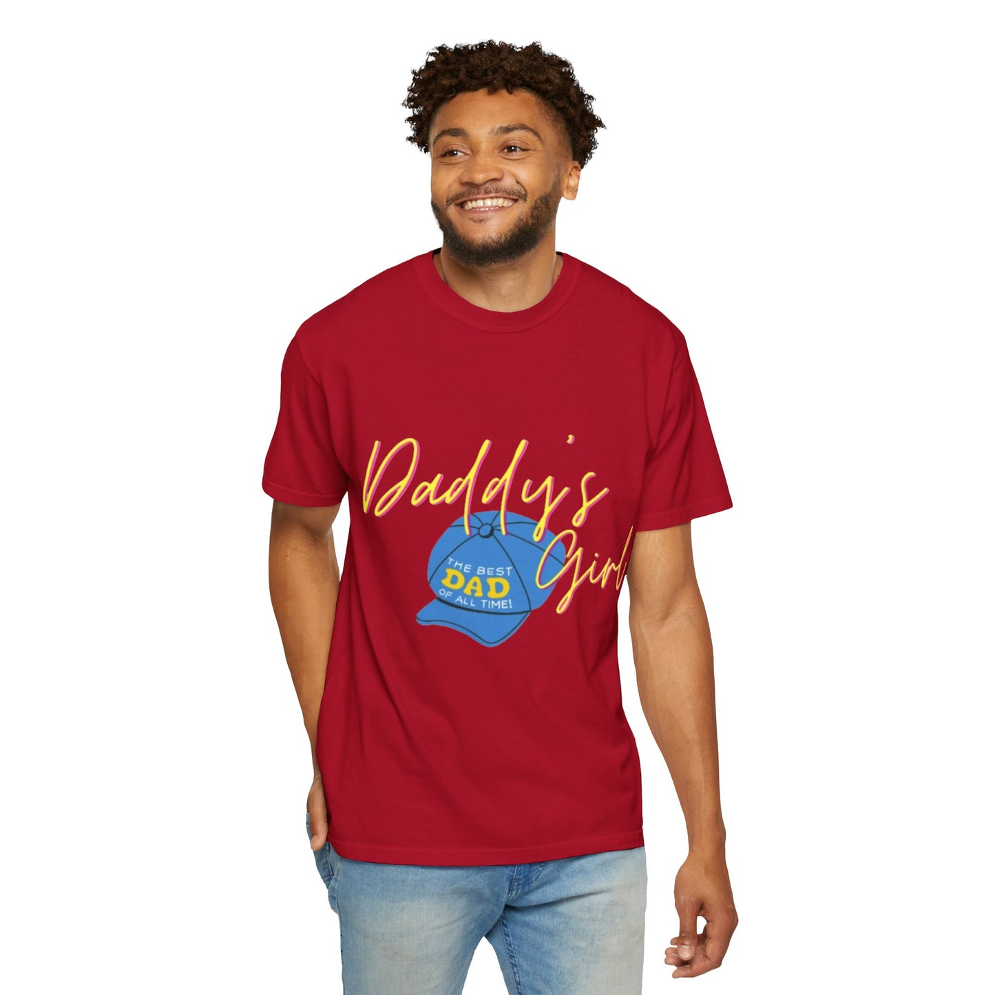 Father's Day Tshirt Gift, Daddy's Girl T-Shirt, Unisex Garment-Dyed Tee, Perfect Gift for Father's Day or Birthday, Trendy Casual Wear, Comfortable Everyday Style