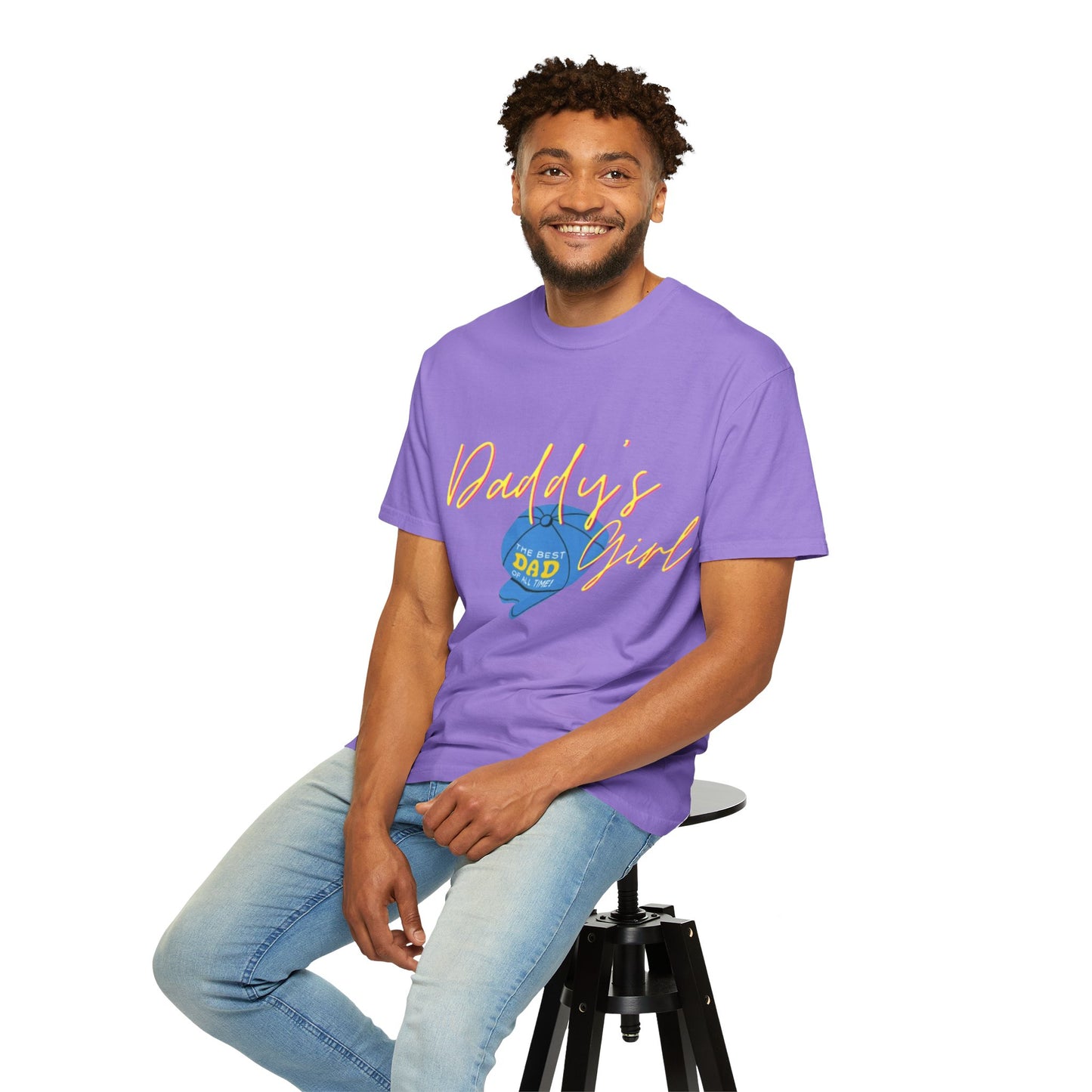 Father's Day Tshirt Gift, Daddy's Girl T-Shirt, Unisex Garment-Dyed Tee, Perfect Gift for Father's Day or Birthday, Trendy Casual Wear, Comfortable Everyday Style