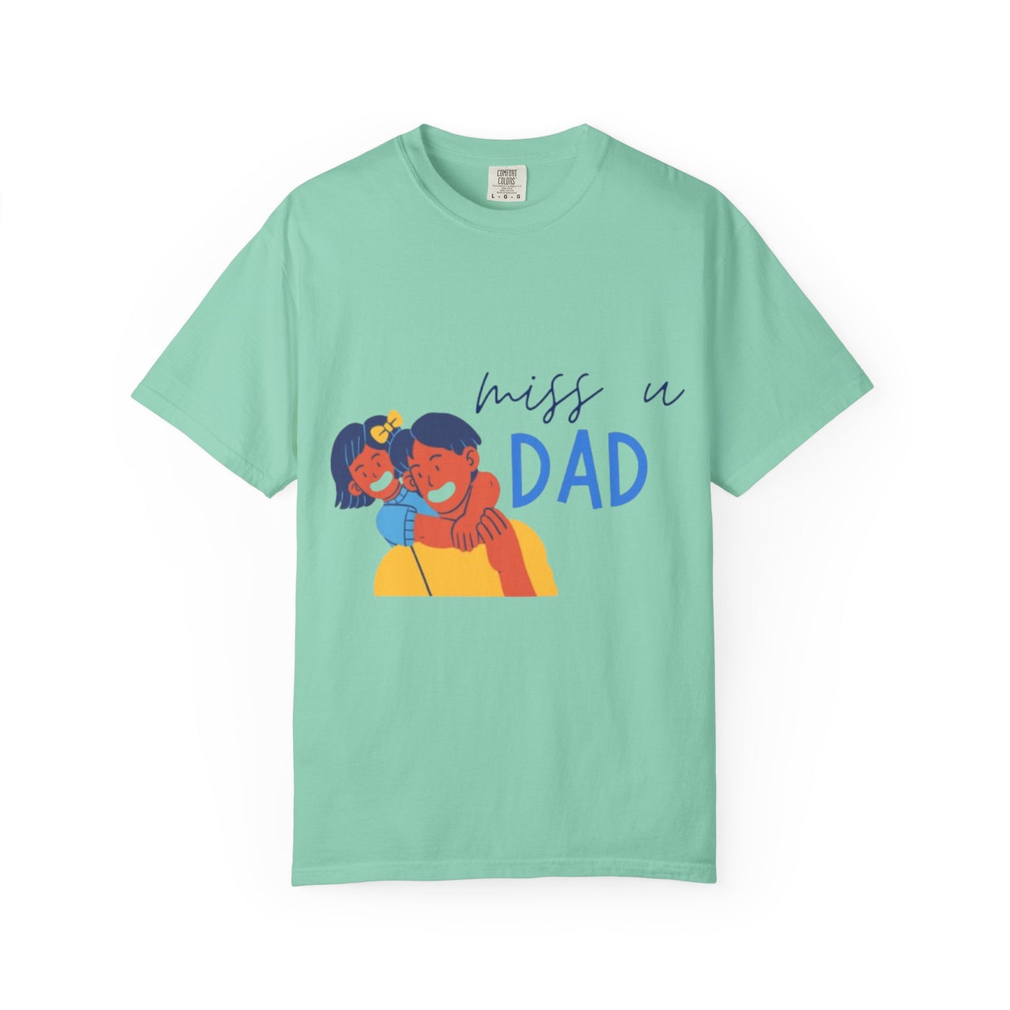 Father's Day T-Shirt, Unisex Garment-Dyed T-Shirt, Gift for Dad, Casual Wear, Family Reunion, Summer Outing, Dad Shirt