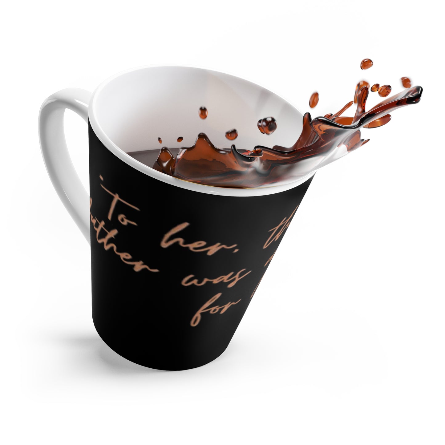 Father's Day Gift Mug, Sentimental Latte Mug: Perfect Gift for Dad, Birthday, Father's Day, Coffee Lovers, Home Décor, Personalized