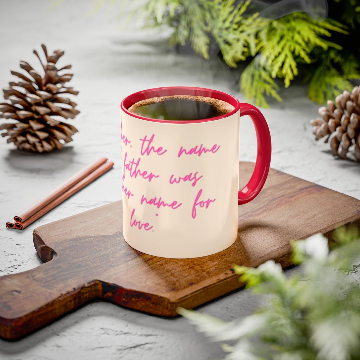 Father's Day Gift Mug, Colorful Inspirational Mug for Dads, Unique Father’s Day Gift, Heartfelt Coffee Cup, Ceramic Tea Mug, Dad Mug with Quote