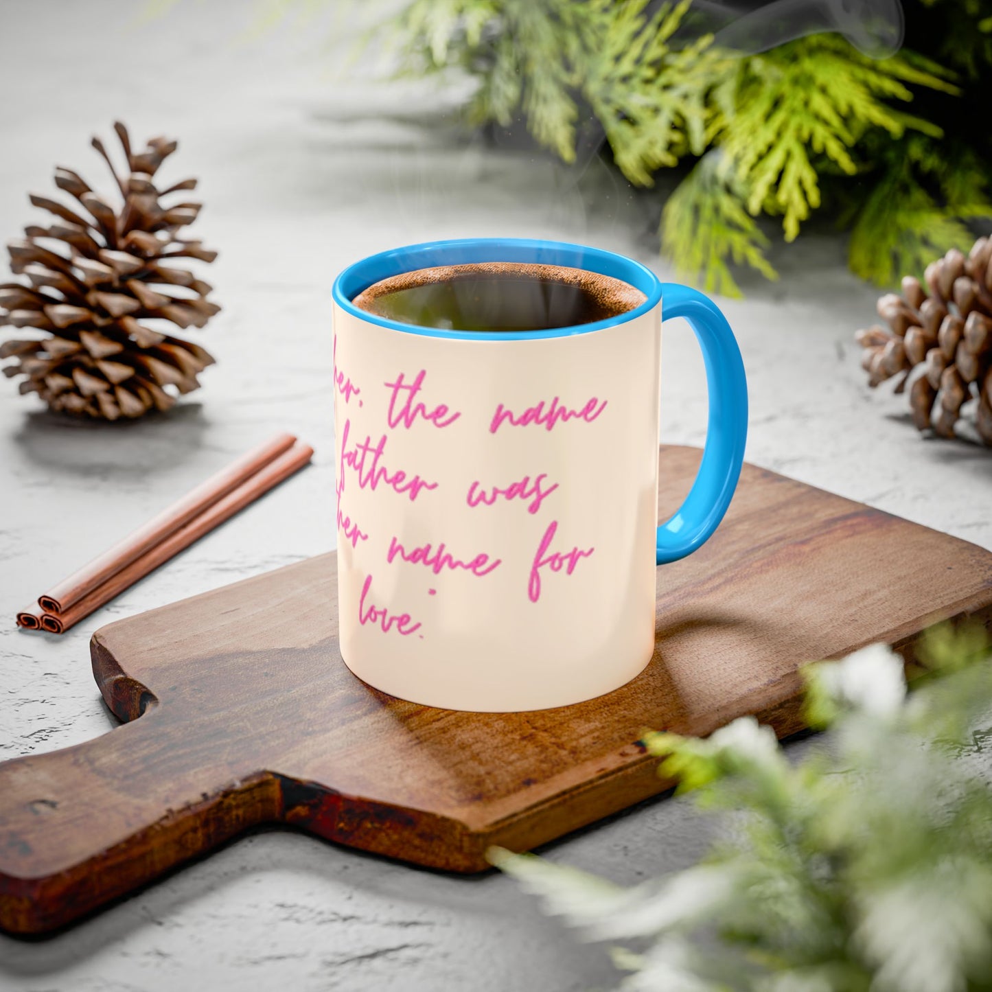 Father's Day Gift Mug, Colorful Inspirational Mug for Dads, Unique Father’s Day Gift, Heartfelt Coffee Cup, Ceramic Tea Mug, Dad Mug with Quote
