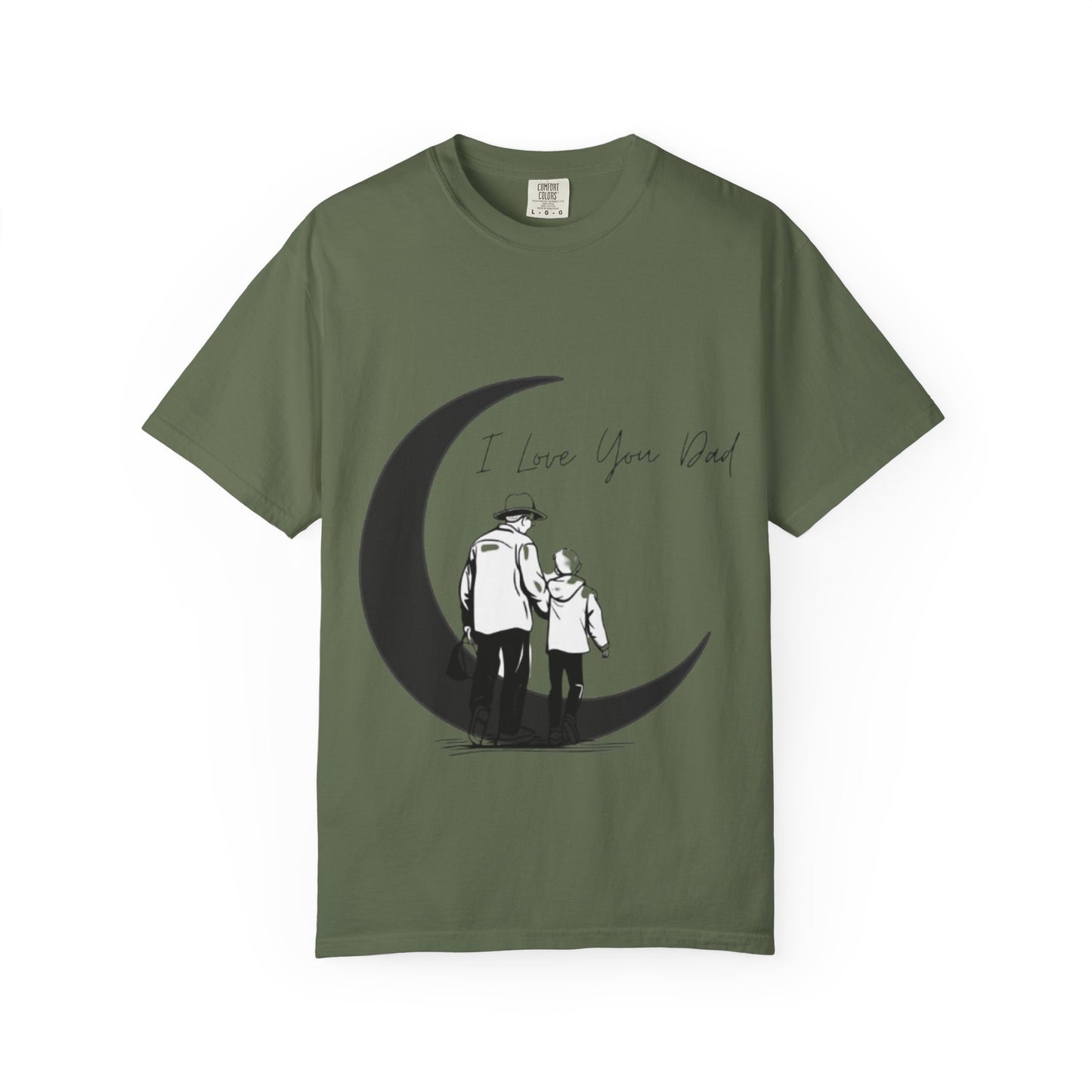 I Love You Dad Unisex T-Shirt | Gift for Father's Day, Dad Birthday Gift, Family Matching Tee, Casual Wear, Love You Dad Tee