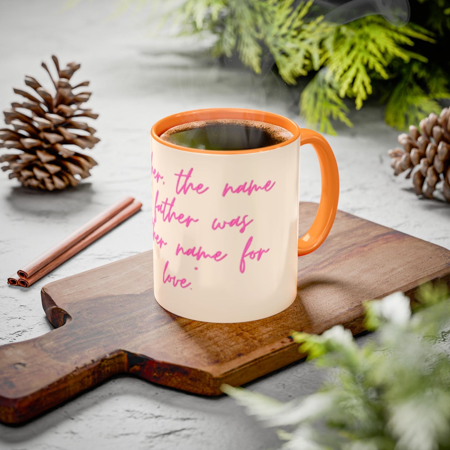 Father's Day Gift Mug, Colorful Inspirational Mug for Dads, Unique Father’s Day Gift, Heartfelt Coffee Cup, Ceramic Tea Mug, Dad Mug with Quote