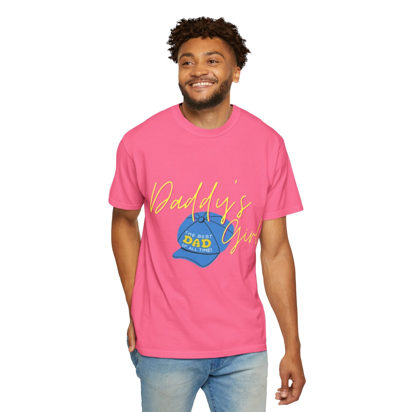 Father's Day Tshirt Gift, Daddy's Girl T-Shirt, Unisex Garment-Dyed Tee, Perfect Gift for Father's Day or Birthday, Trendy Casual Wear, Comfortable Everyday Style