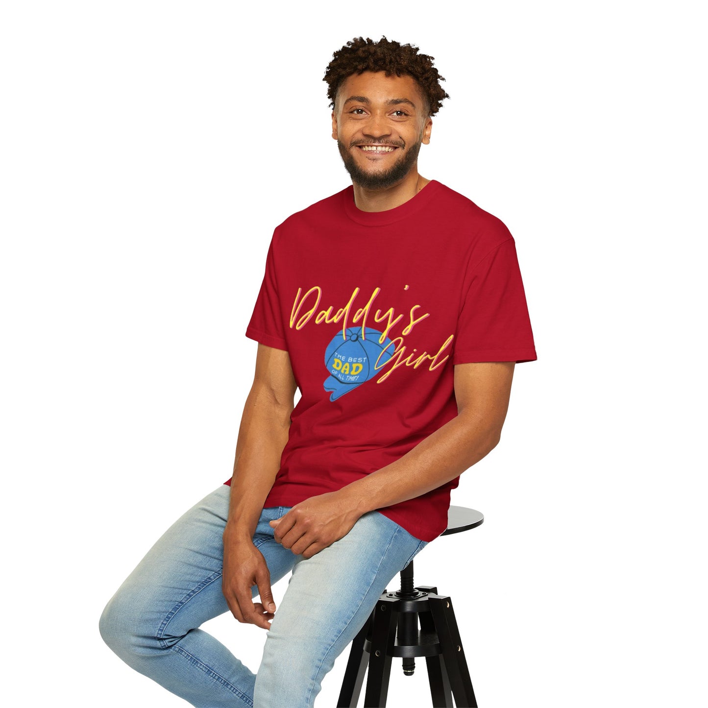 Father's Day Tshirt Gift, Daddy's Girl T-Shirt, Unisex Garment-Dyed Tee, Perfect Gift for Father's Day or Birthday, Trendy Casual Wear, Comfortable Everyday Style