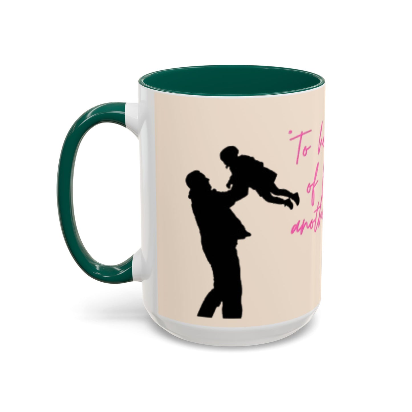 Father's Day Gift Mug, Colorful Inspirational Mug for Dads, Unique Father’s Day Gift, Heartfelt Coffee Cup, Ceramic Tea Mug, Dad Mug with Quote