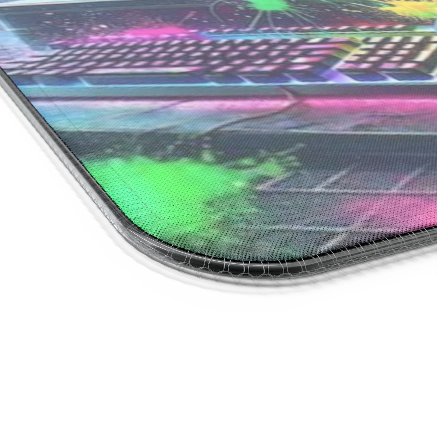 Gaming Mouse Pad with Wireless Charging - RGB Touch, Gaming Desk Accessory, Gamer Gift, LED Pad for Setup