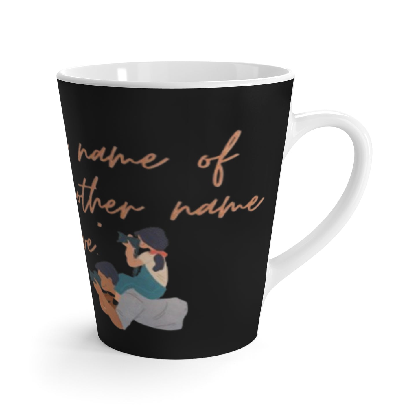 Father's Day Gift Mug, Sentimental Latte Mug: Perfect Gift for Dad, Birthday, Father's Day, Coffee Lovers, Home Décor, Personalized