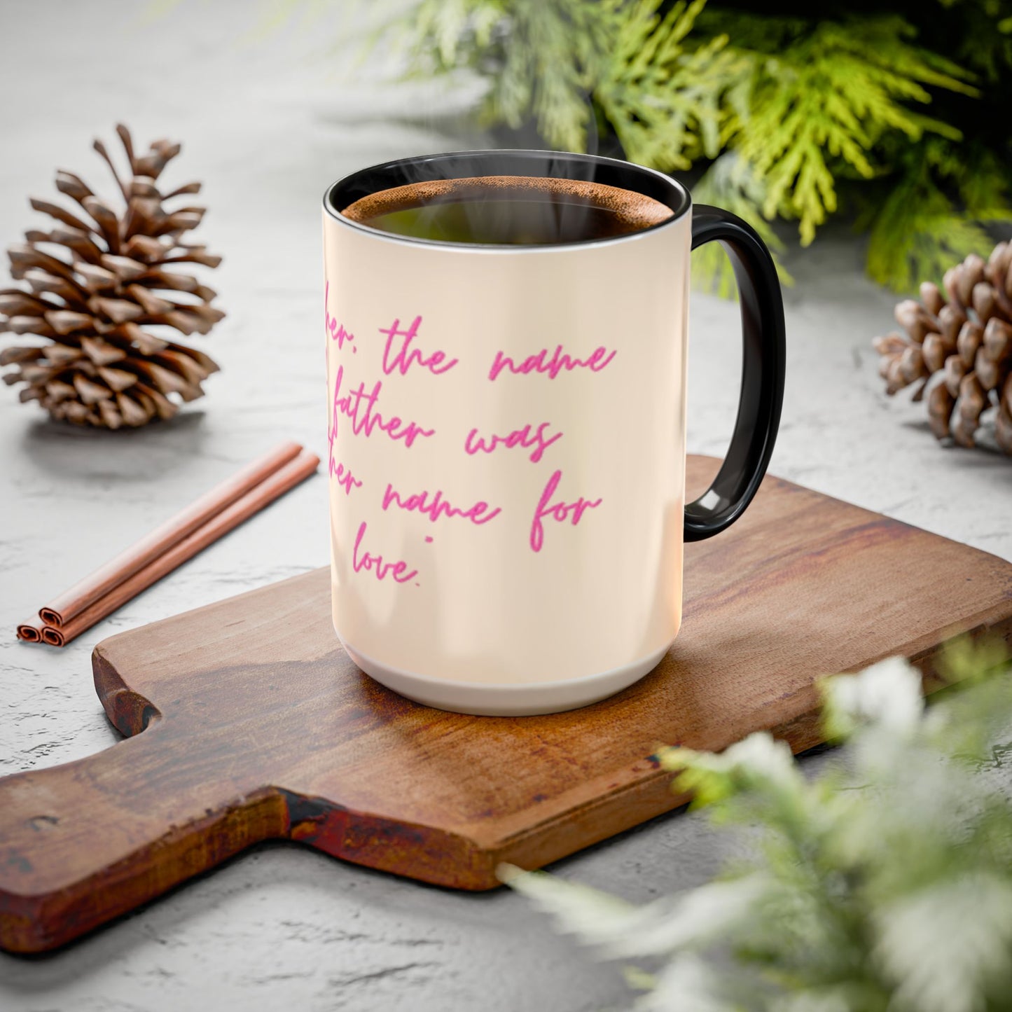 Father's Day Gift Mug, Colorful Inspirational Mug for Dads, Unique Father’s Day Gift, Heartfelt Coffee Cup, Ceramic Tea Mug, Dad Mug with Quote