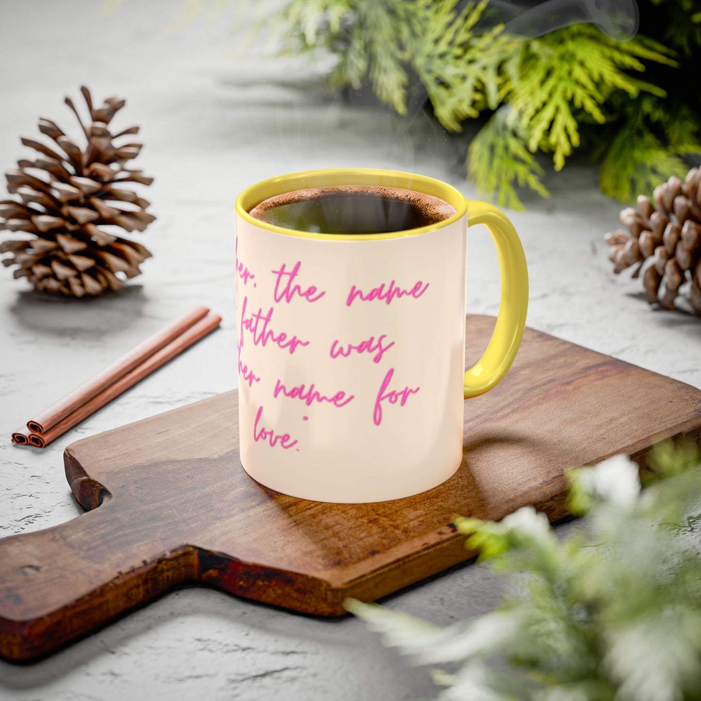 Father's Day Gift Mug, Colorful Inspirational Mug for Dads, Unique Father’s Day Gift, Heartfelt Coffee Cup, Ceramic Tea Mug, Dad Mug with Quote