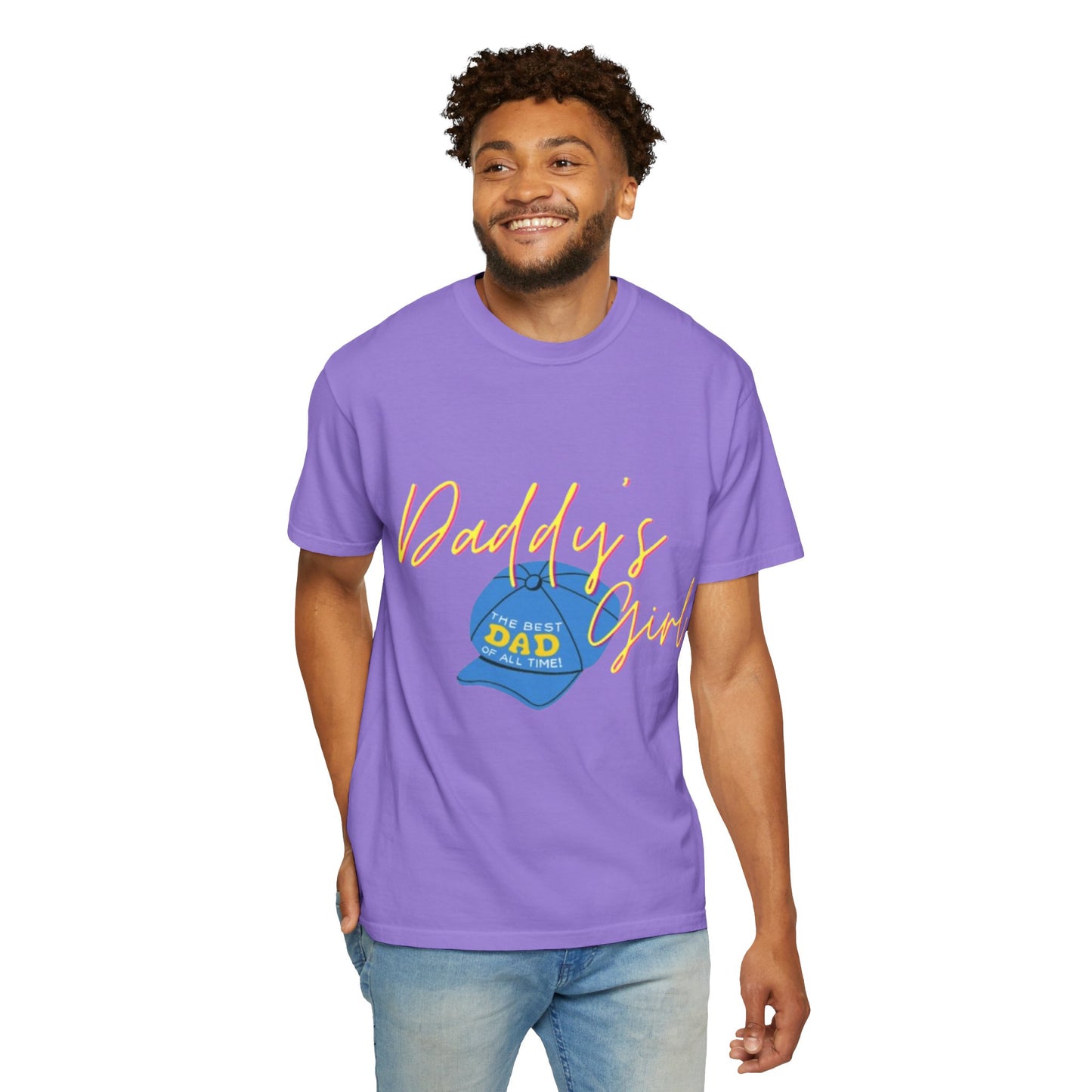 Father's Day Tshirt Gift, Daddy's Girl T-Shirt, Unisex Garment-Dyed Tee, Perfect Gift for Father's Day or Birthday, Trendy Casual Wear, Comfortable Everyday Style