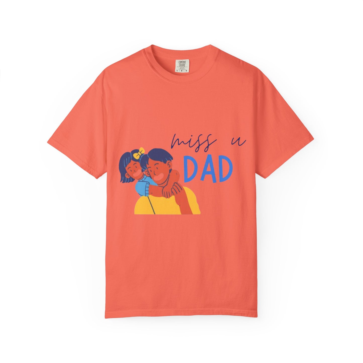 Father's Day T-Shirt, Unisex Garment-Dyed T-Shirt, Gift for Dad, Casual Wear, Family Reunion, Summer Outing, Dad Shirt