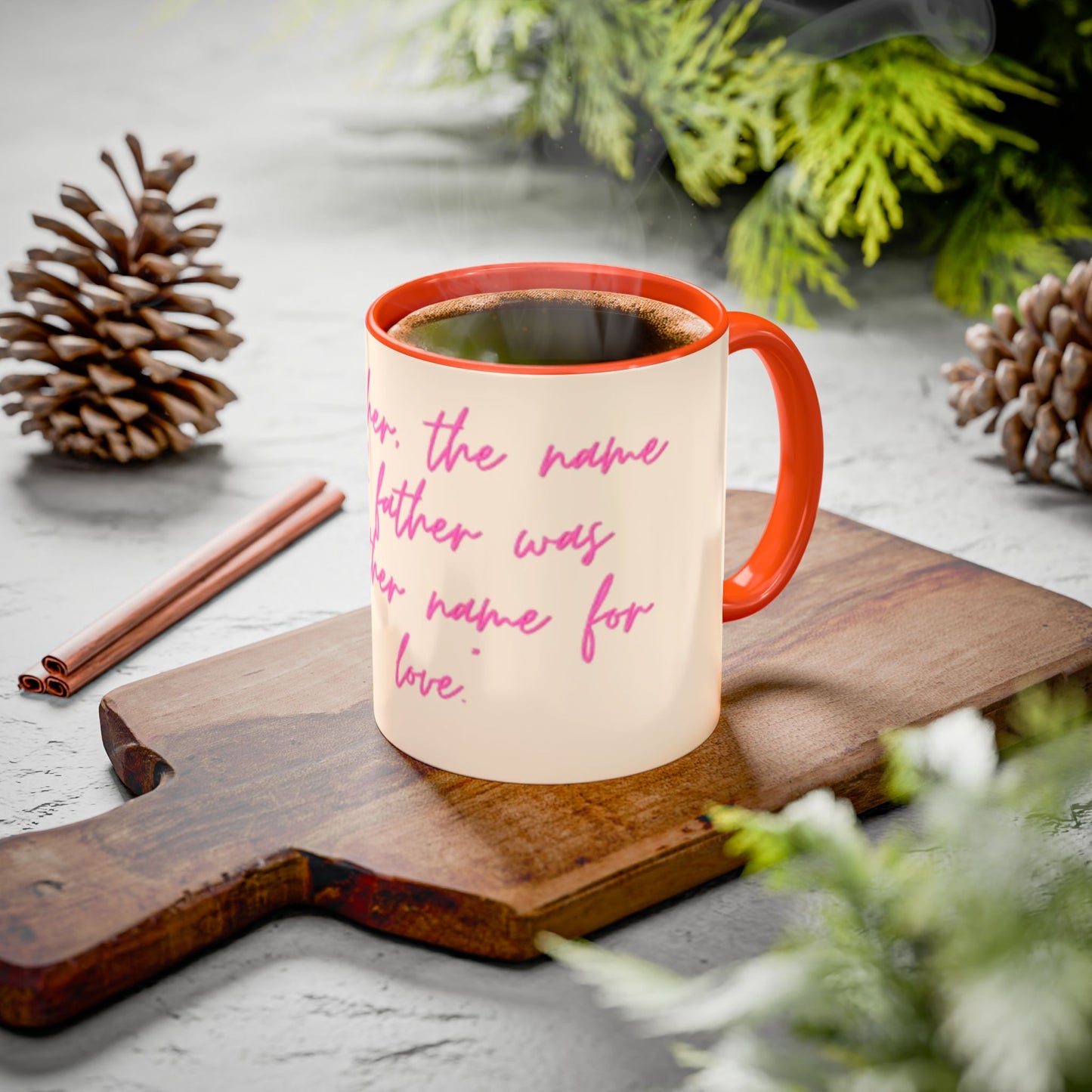 Father's Day Gift Mug, Colorful Inspirational Mug for Dads, Unique Father’s Day Gift, Heartfelt Coffee Cup, Ceramic Tea Mug, Dad Mug with Quote