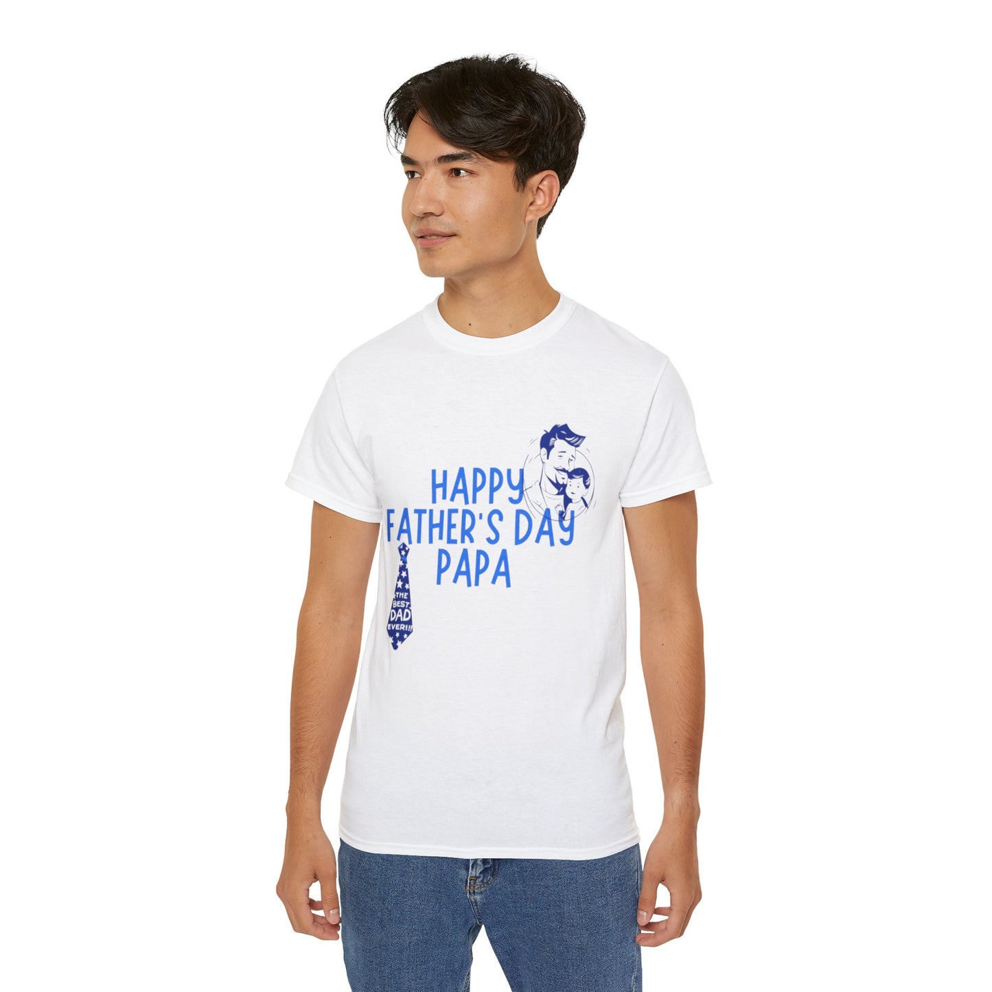 Happy Father's Day Unisex Tee, Casual Gift Shirt, Dad Appreciation Tee, Father's Day T-Shirt, Unique Dad Gift