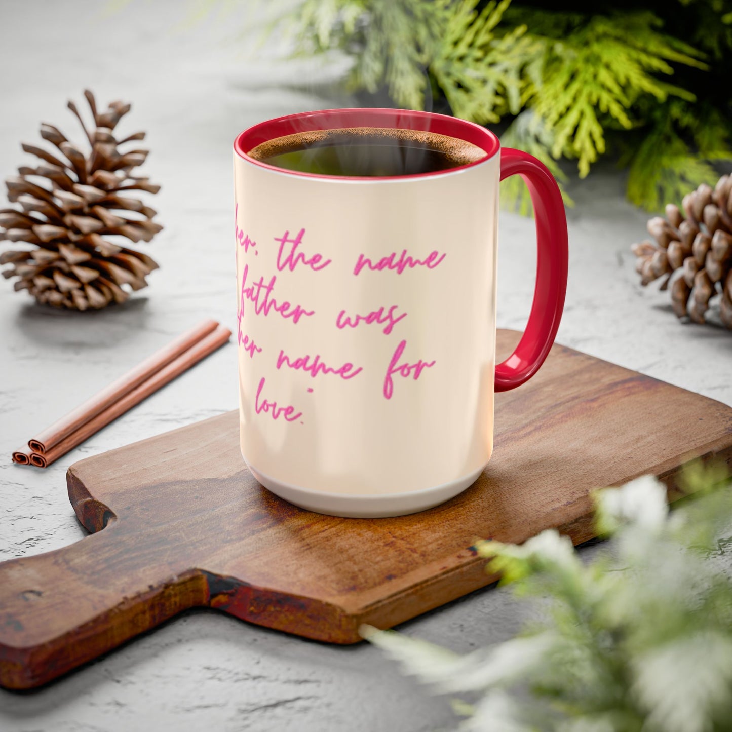 Father's Day Gift Mug, Colorful Inspirational Mug for Dads, Unique Father’s Day Gift, Heartfelt Coffee Cup, Ceramic Tea Mug, Dad Mug with Quote