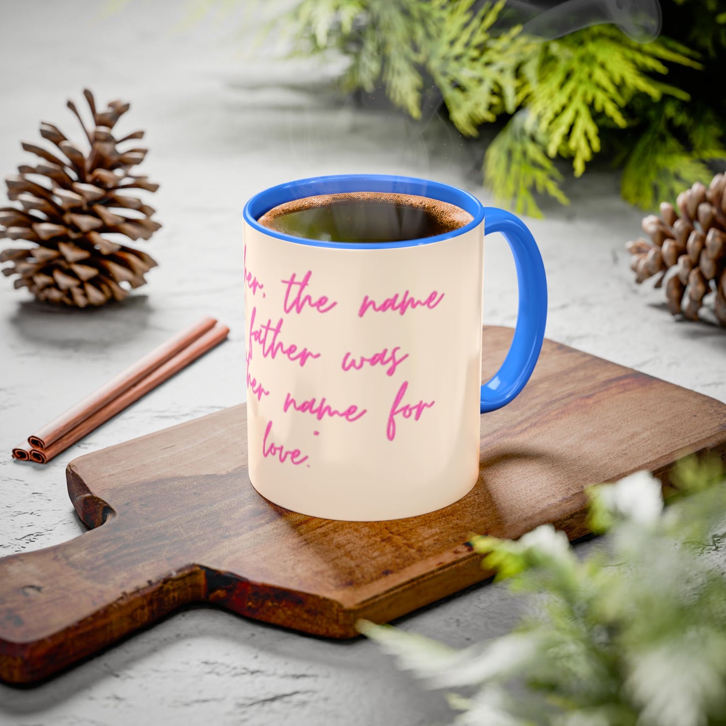 Father's Day Gift Mug, Colorful Inspirational Mug for Dads, Unique Father’s Day Gift, Heartfelt Coffee Cup, Ceramic Tea Mug, Dad Mug with Quote