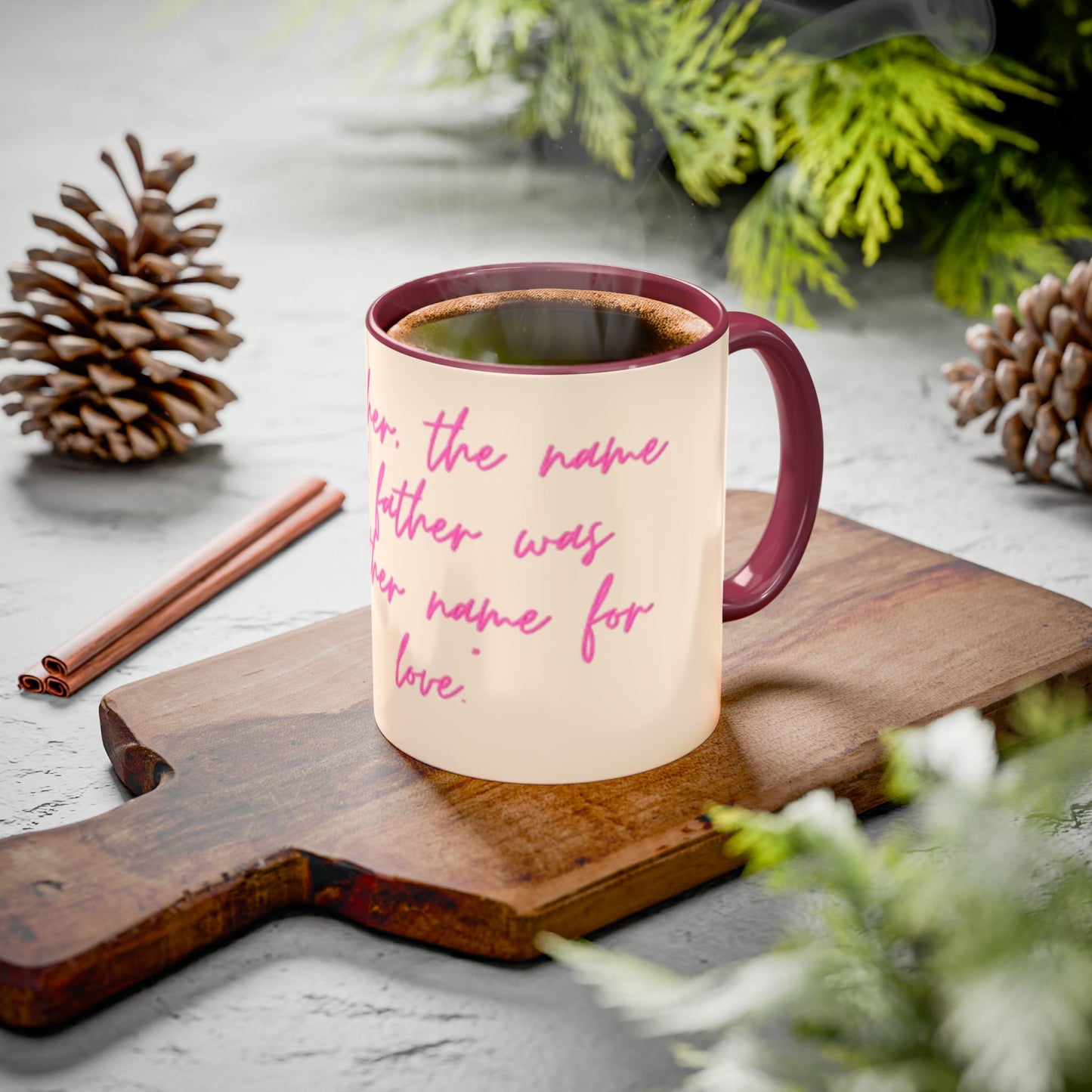 Father's Day Gift Mug, Colorful Inspirational Mug for Dads, Unique Father’s Day Gift, Heartfelt Coffee Cup, Ceramic Tea Mug, Dad Mug with Quote