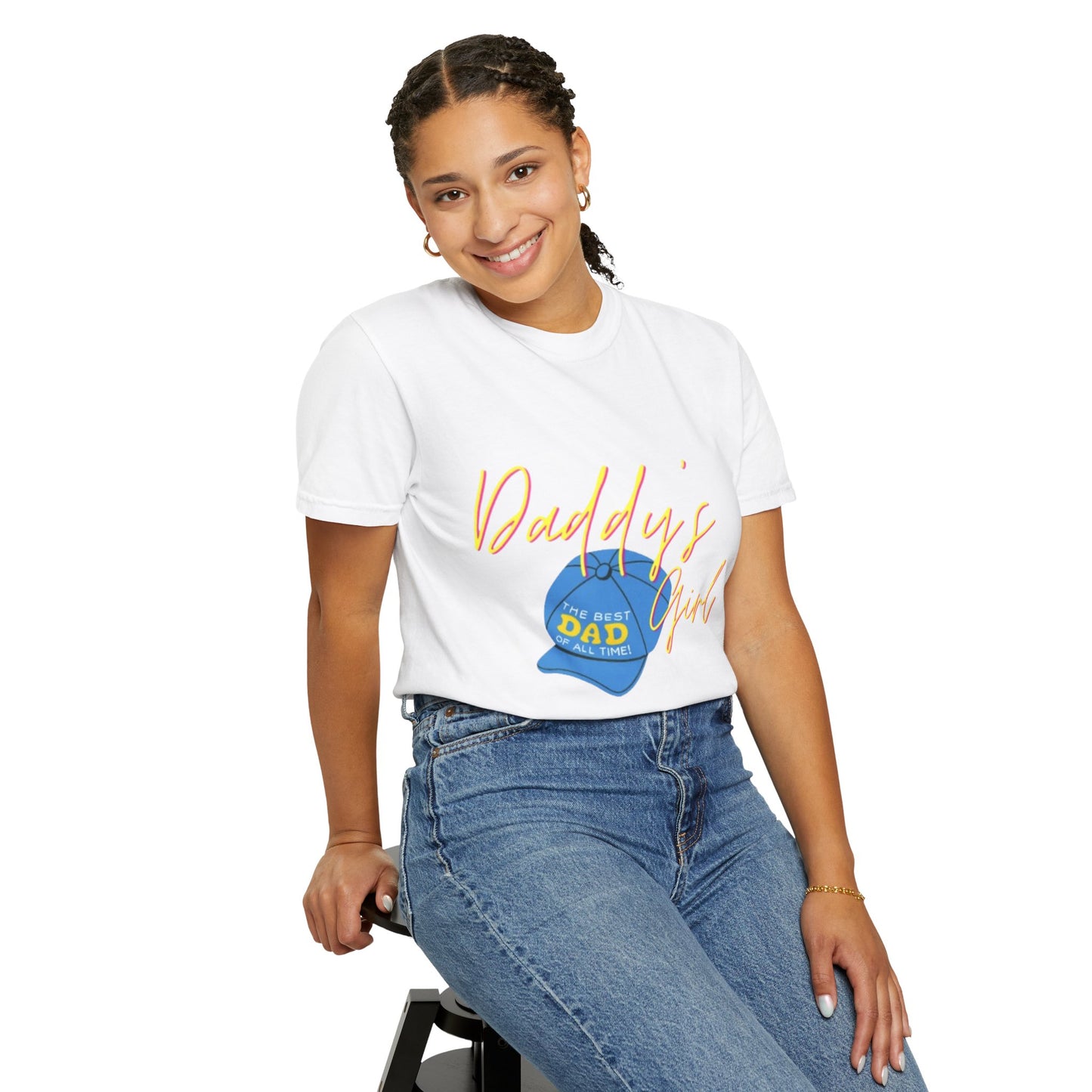 Father's Day Tshirt Gift, Daddy's Girl T-Shirt, Unisex Garment-Dyed Tee, Perfect Gift for Father's Day or Birthday, Trendy Casual Wear, Comfortable Everyday Style