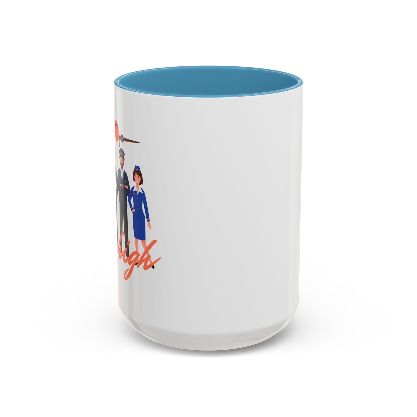Pilot-Themed Accent Coffee Mug - Perfect Gift for Aviation Enthusiasts