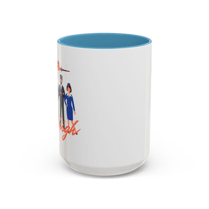 Pilot-Themed Accent Coffee Mug - Perfect Gift for Aviation Enthusiasts