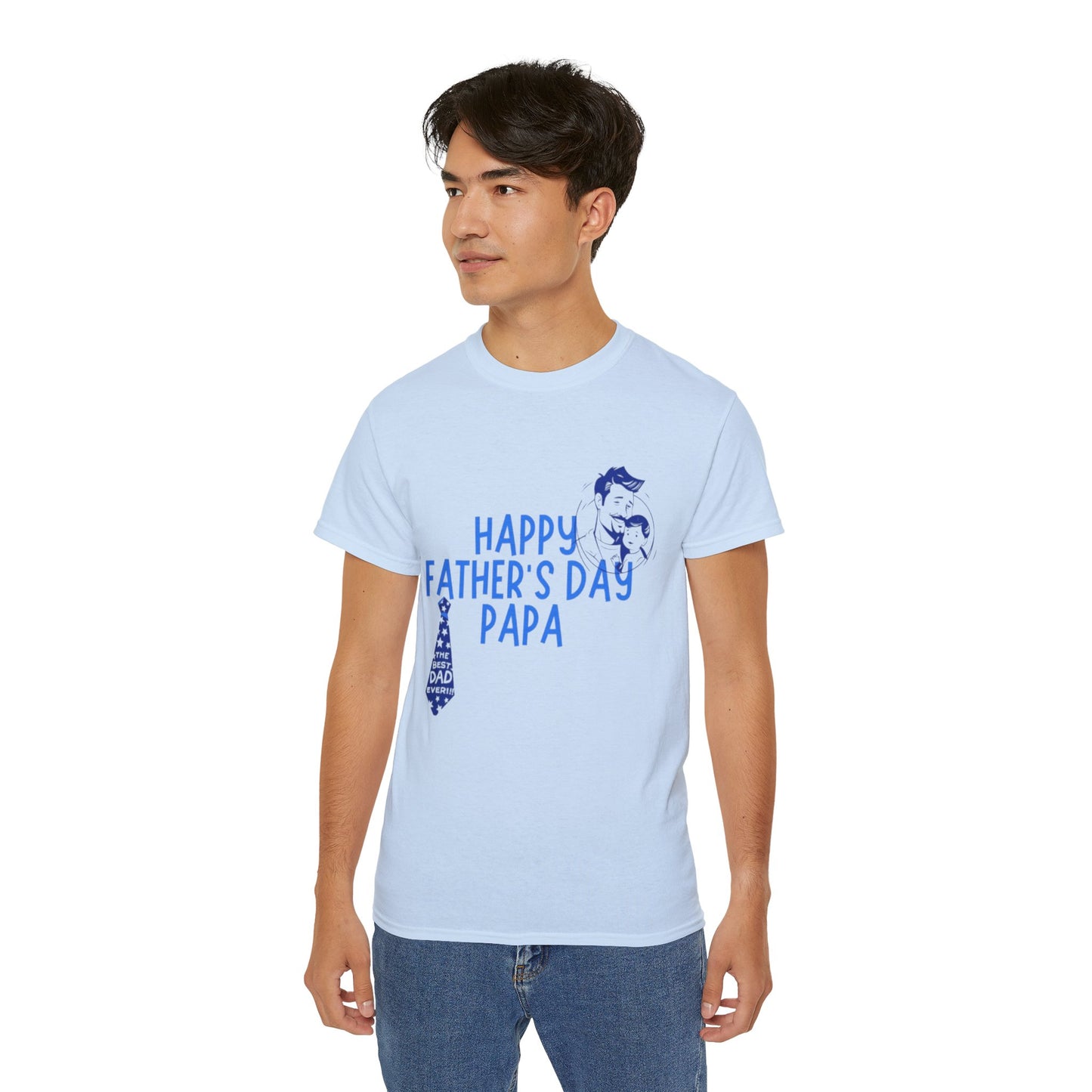 Happy Father's Day Unisex Tee, Casual Gift Shirt, Dad Appreciation Tee, Father's Day T-Shirt, Unique Dad Gift