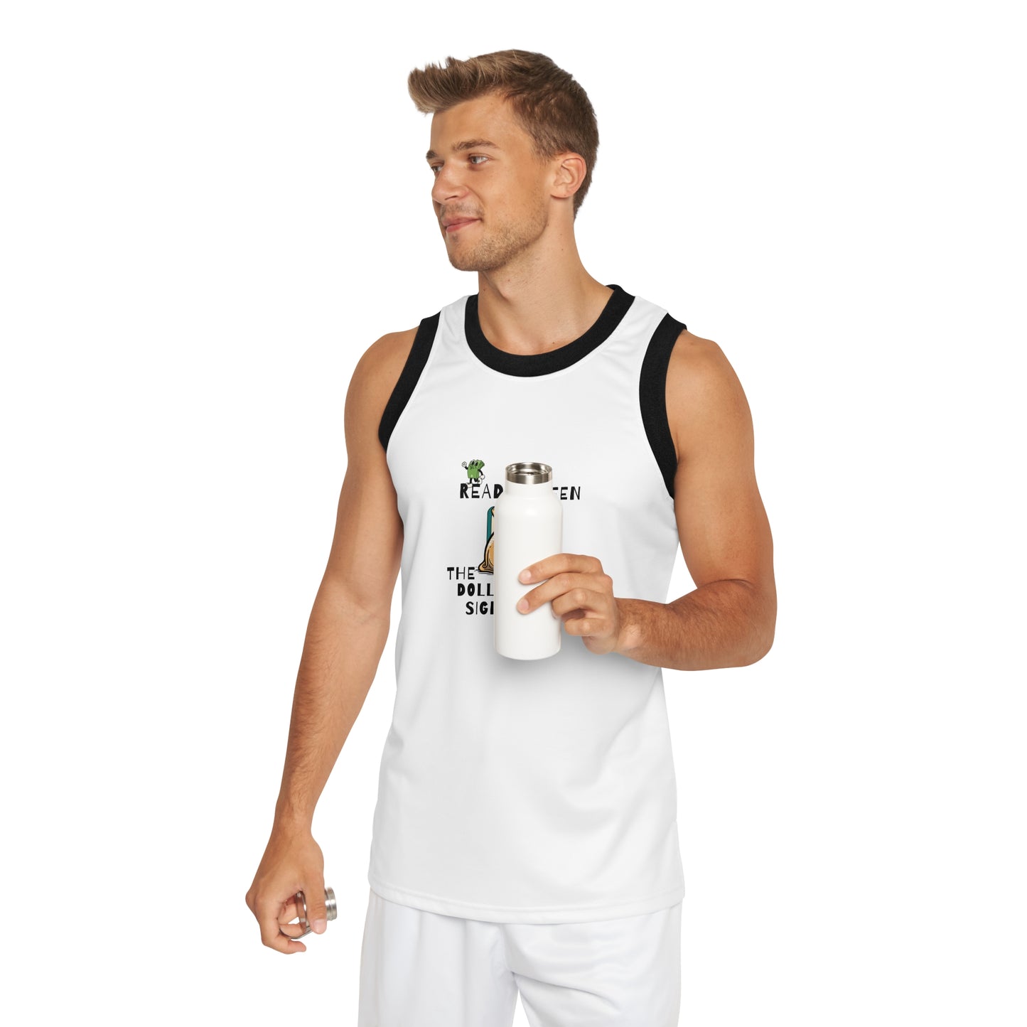 Unisex Basketball Jersey with Dollar Signs Design, Sporty Tank Top, Athletic Apparel, Streetwear Top, Perfect for Game Day, Gift for [...]