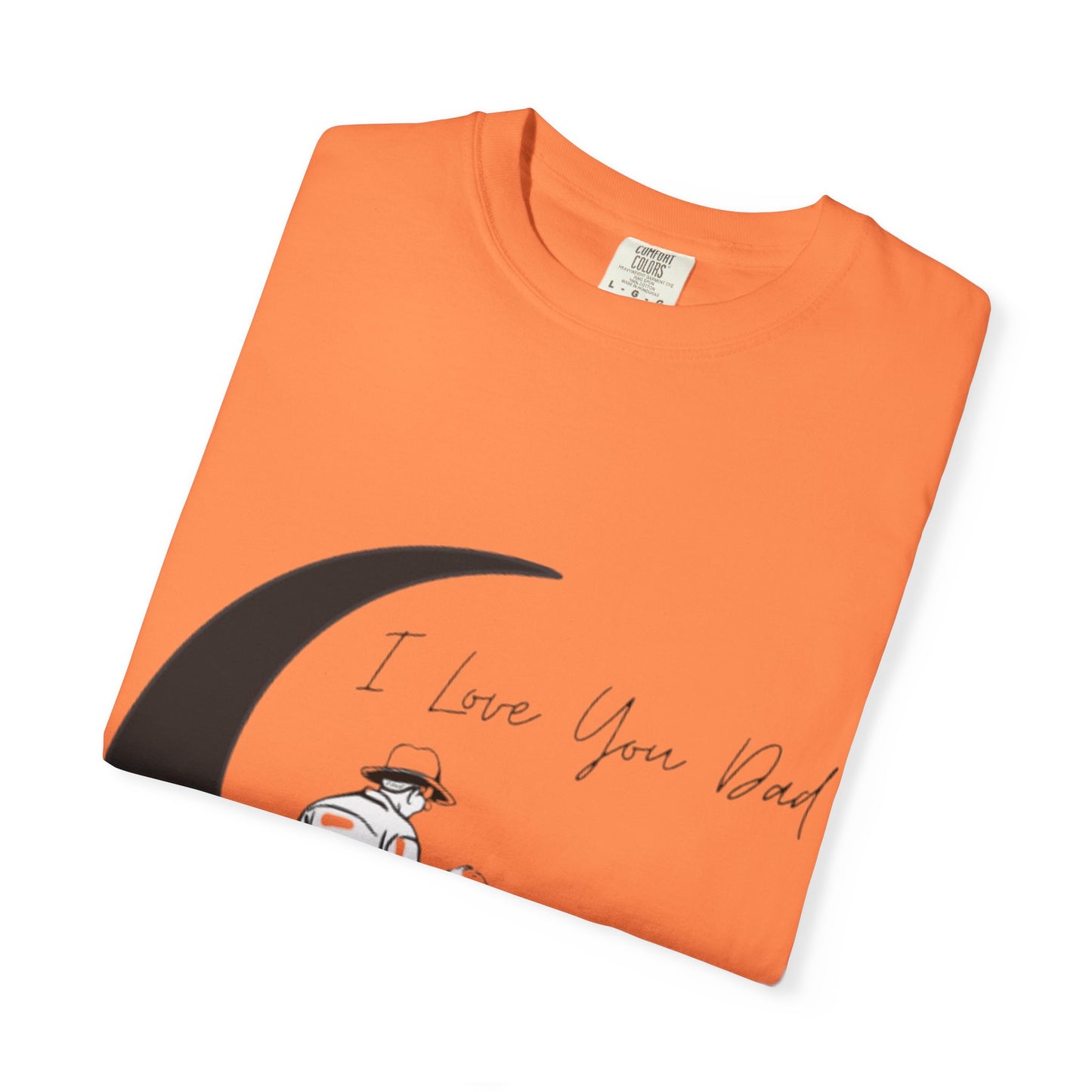 I Love You Dad Unisex T-Shirt | Gift for Father's Day, Dad Birthday Gift, Family Matching Tee, Casual Wear, Love You Dad Tee