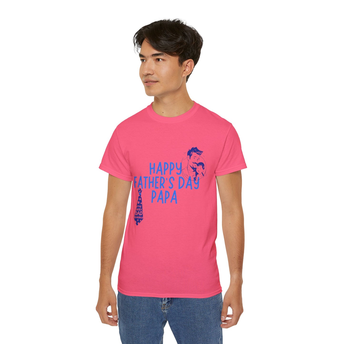 Happy Father's Day Unisex Tee, Casual Gift Shirt, Dad Appreciation Tee, Father's Day T-Shirt, Unique Dad Gift