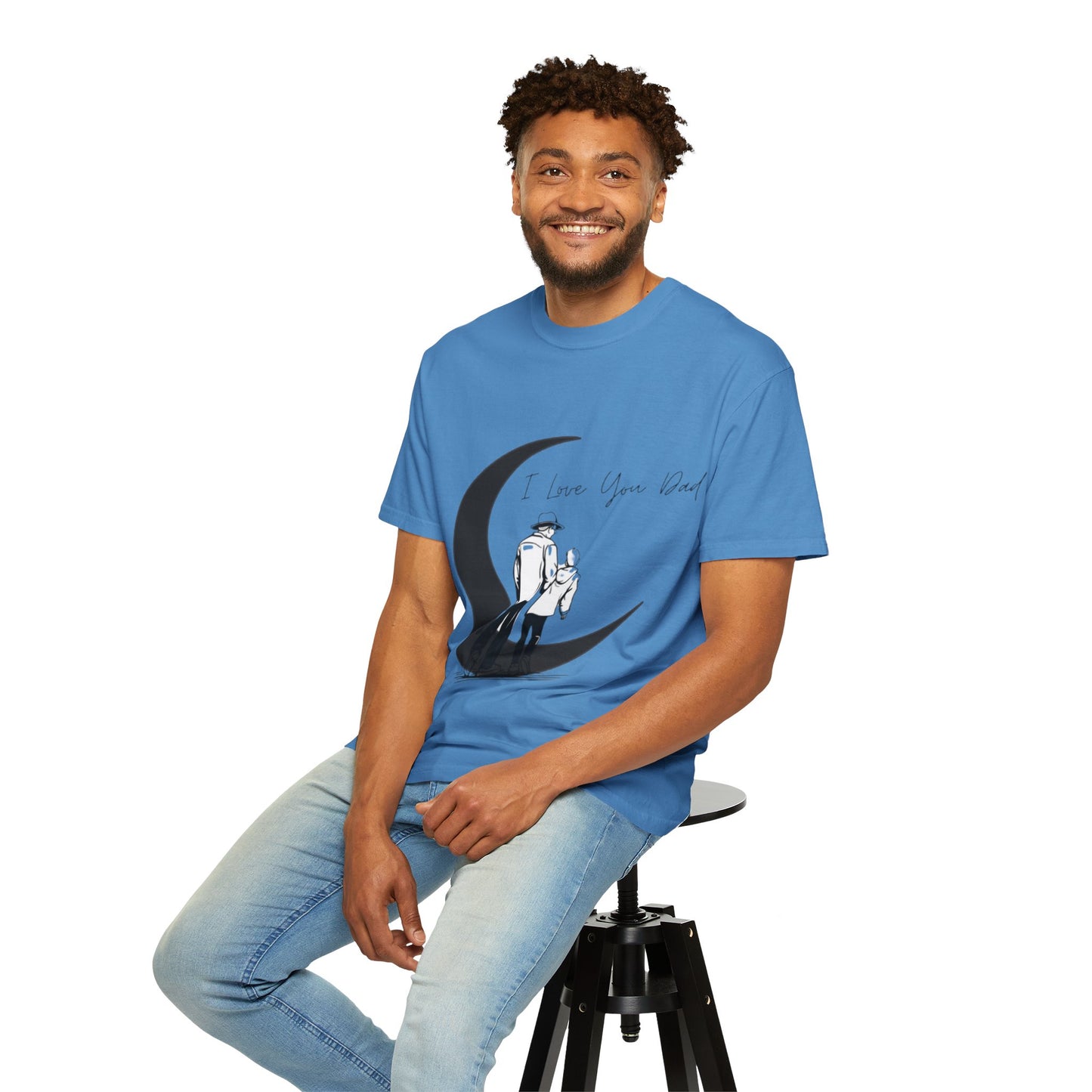 I Love You Dad Unisex T-Shirt | Gift for Father's Day, Dad Birthday Gift, Family Matching Tee, Casual Wear, Love You Dad Tee