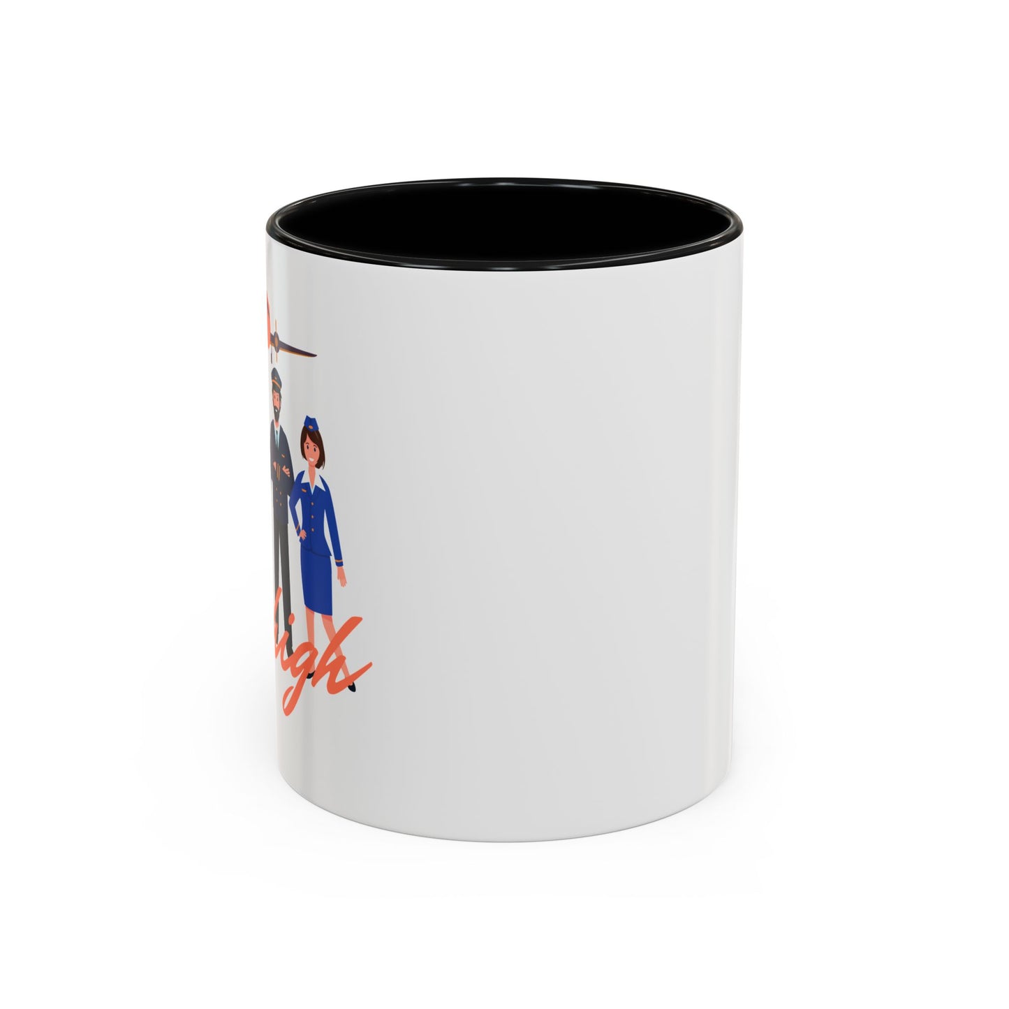 Pilot-Themed Accent Coffee Mug - Perfect Gift for Aviation Enthusiasts