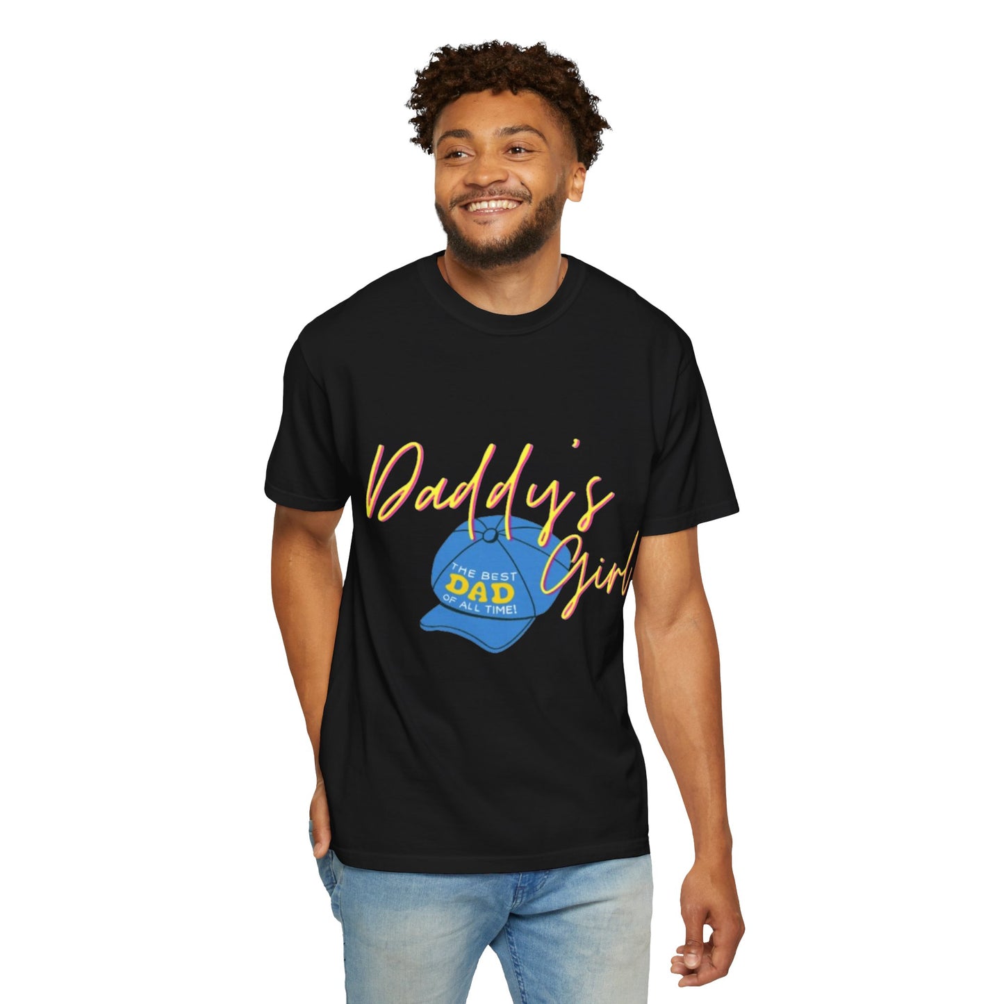Father's Day Tshirt Gift, Daddy's Girl T-Shirt, Unisex Garment-Dyed Tee, Perfect Gift for Father's Day or Birthday, Trendy Casual Wear, Comfortable Everyday Style