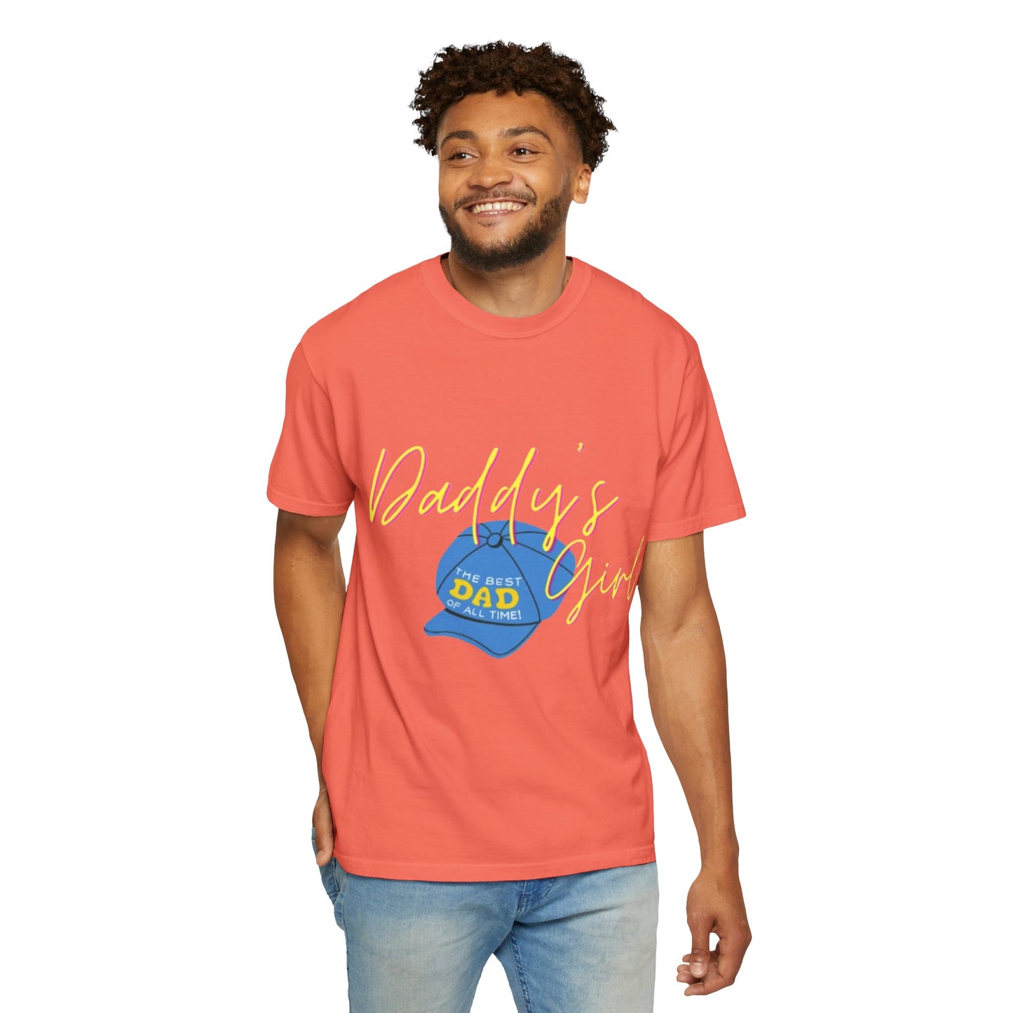 Father's Day Tshirt Gift, Daddy's Girl T-Shirt, Unisex Garment-Dyed Tee, Perfect Gift for Father's Day or Birthday, Trendy Casual Wear, Comfortable Everyday Style