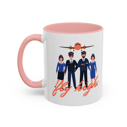 Pilot-Themed Accent Coffee Mug - Perfect Gift for Aviation Enthusiasts