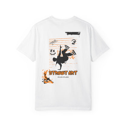 Street Art Graphic T-Shirt, Unisex Casual Tee for Creative Spirits, Perfect for Festivals, Gifts, Everyday Wear, Urban Style, Summer Vibes