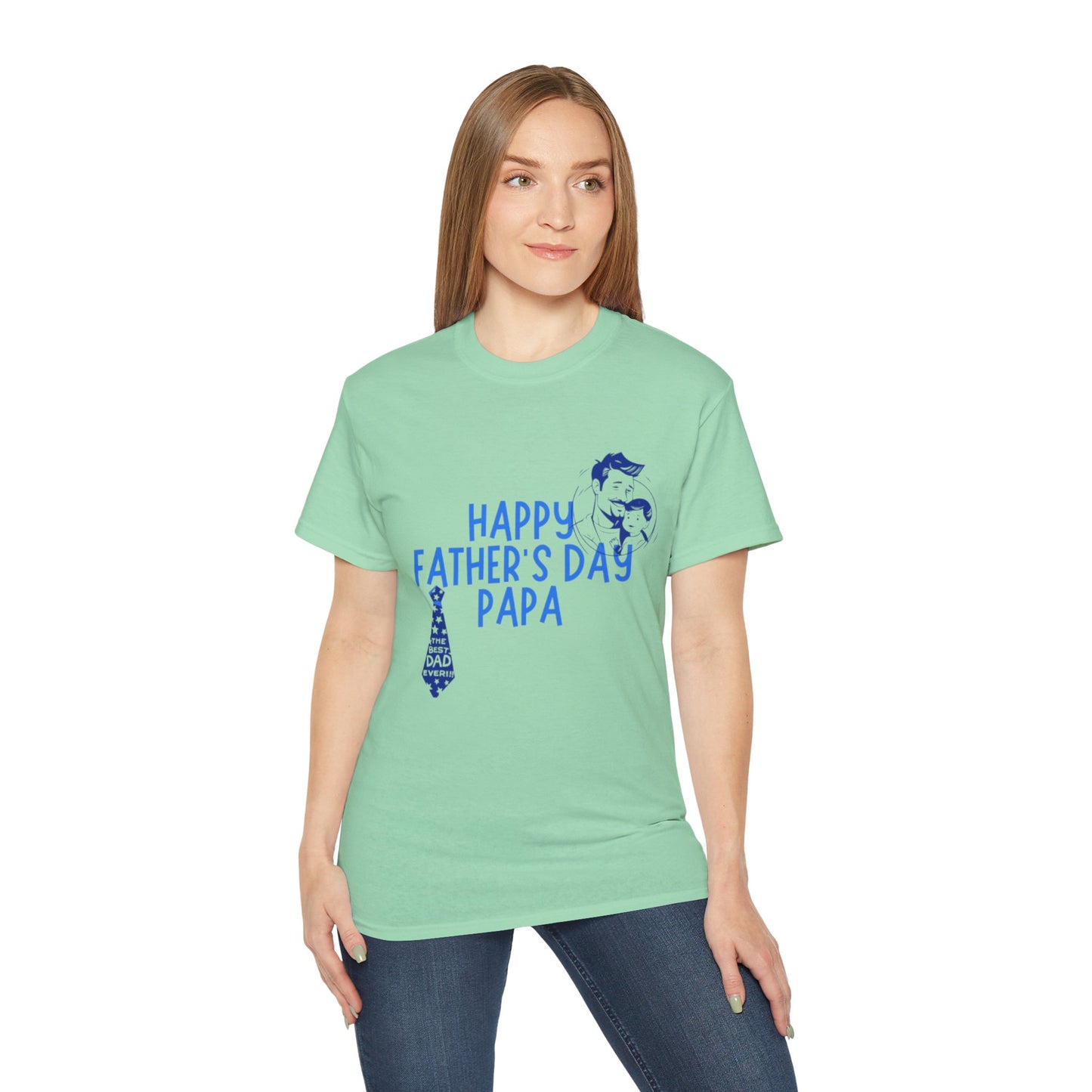 Happy Father's Day Unisex Tee, Casual Gift Shirt, Dad Appreciation Tee, Father's Day T-Shirt, Unique Dad Gift