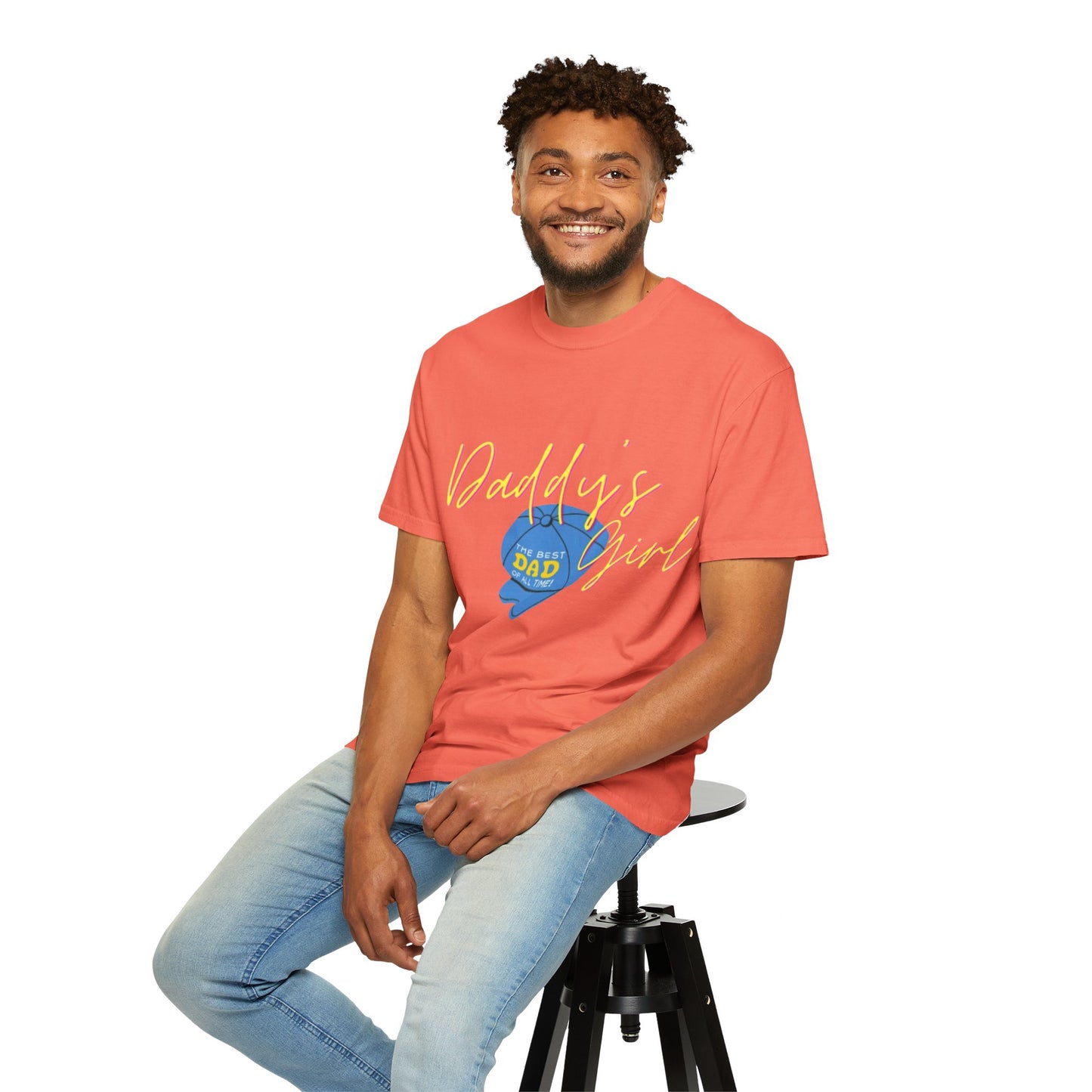 Father's Day Tshirt Gift, Daddy's Girl T-Shirt, Unisex Garment-Dyed Tee, Perfect Gift for Father's Day or Birthday, Trendy Casual Wear, Comfortable Everyday Style
