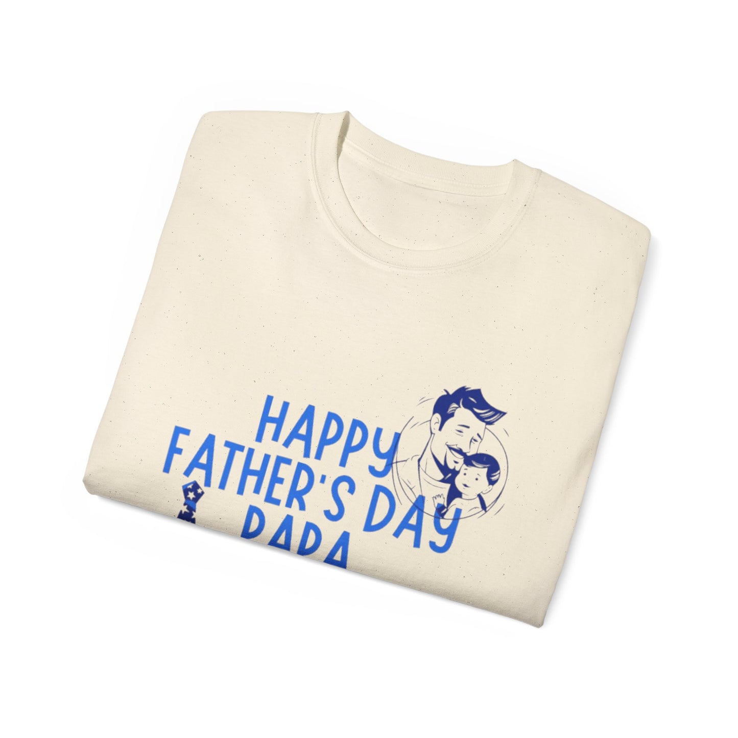 Happy Father's Day Unisex Tee, Casual Gift Shirt, Dad Appreciation Tee, Father's Day T-Shirt, Unique Dad Gift