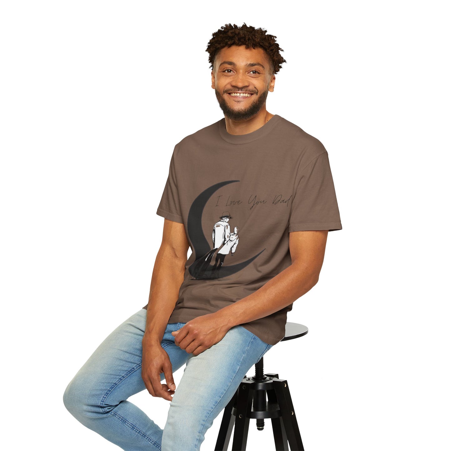 I Love You Dad Unisex T-Shirt | Gift for Father's Day, Dad Birthday Gift, Family Matching Tee, Casual Wear, Love You Dad Tee