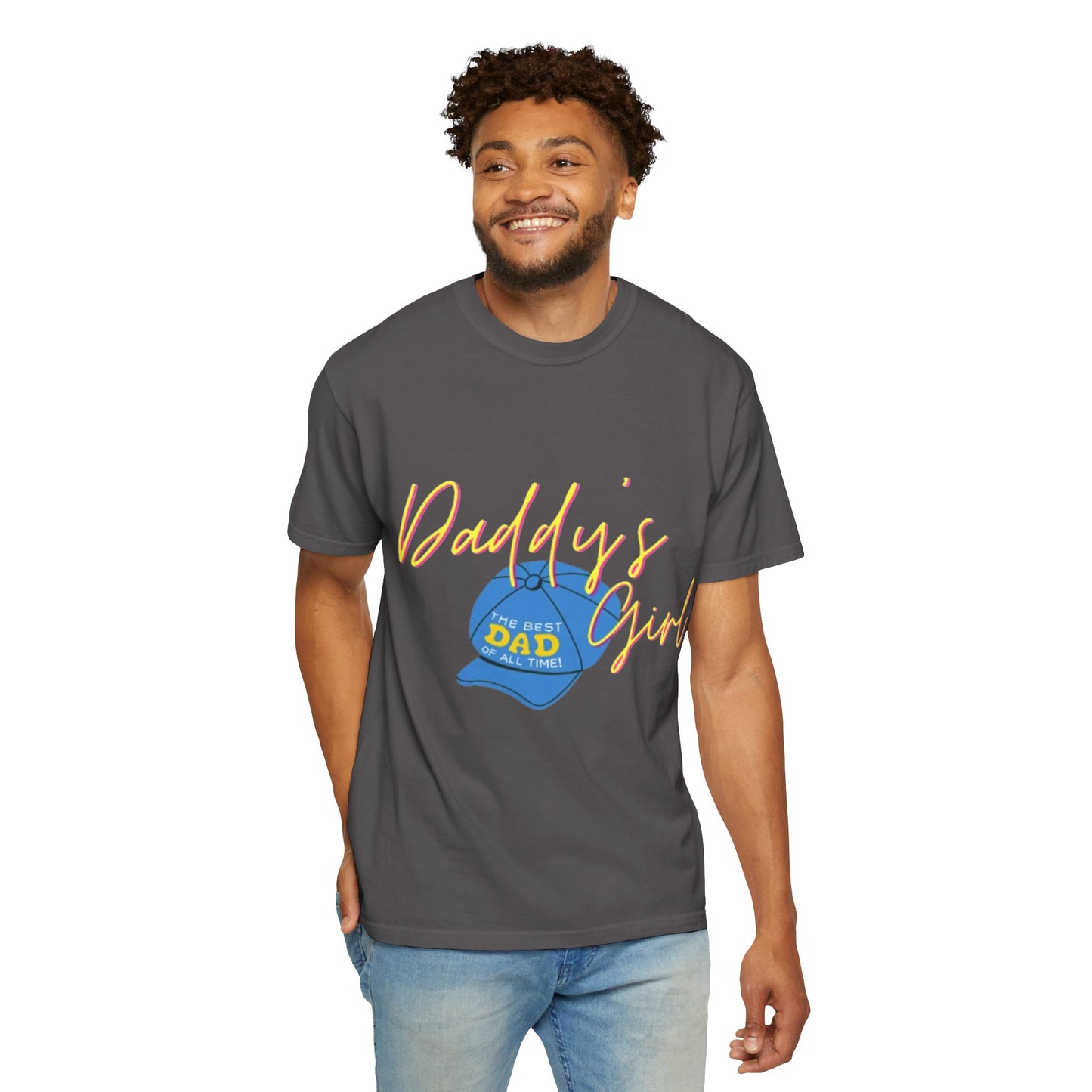 Father's Day Tshirt Gift, Daddy's Girl T-Shirt, Unisex Garment-Dyed Tee, Perfect Gift for Father's Day or Birthday, Trendy Casual Wear, Comfortable Everyday Style