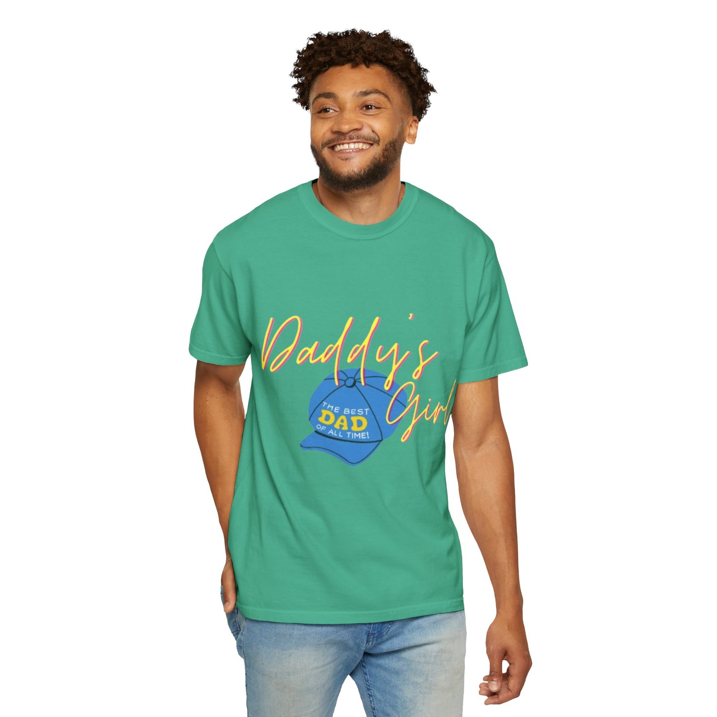Father's Day Tshirt Gift, Daddy's Girl T-Shirt, Unisex Garment-Dyed Tee, Perfect Gift for Father's Day or Birthday, Trendy Casual Wear, Comfortable Everyday Style