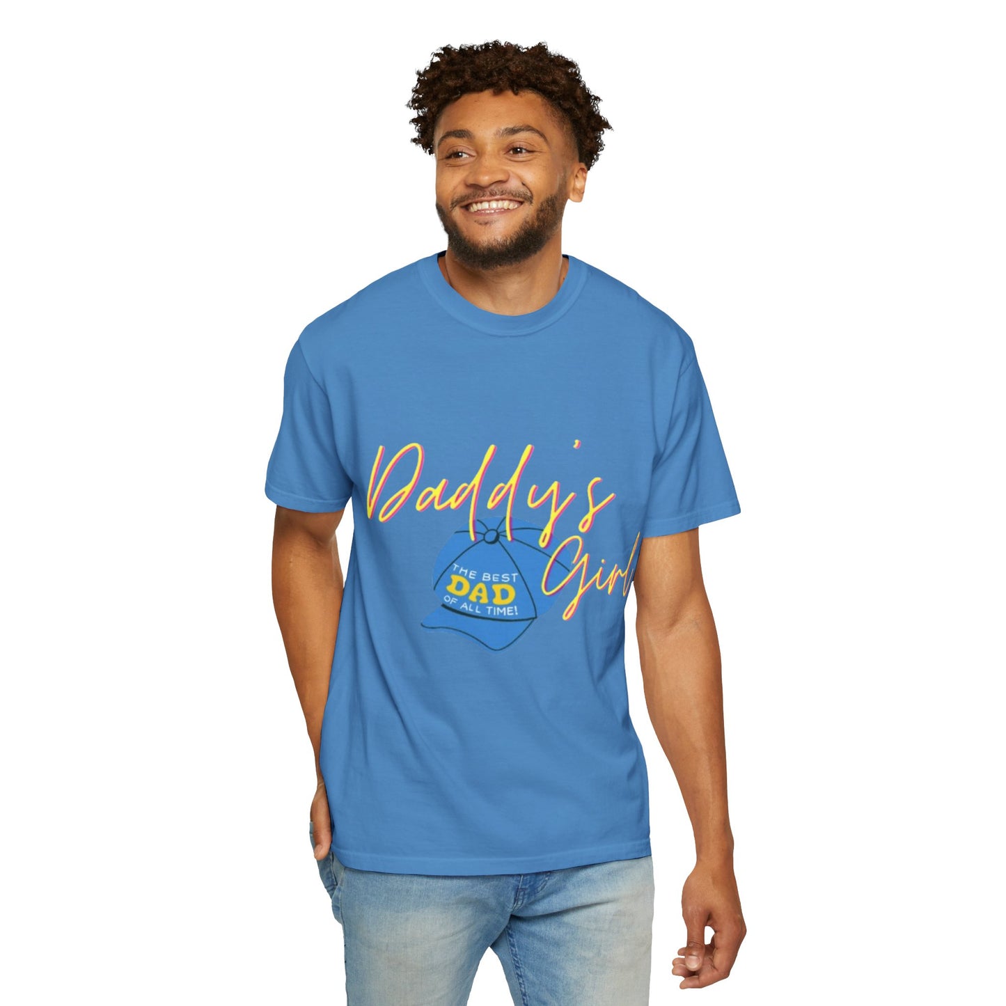 Father's Day Tshirt Gift, Daddy's Girl T-Shirt, Unisex Garment-Dyed Tee, Perfect Gift for Father's Day or Birthday, Trendy Casual Wear, Comfortable Everyday Style